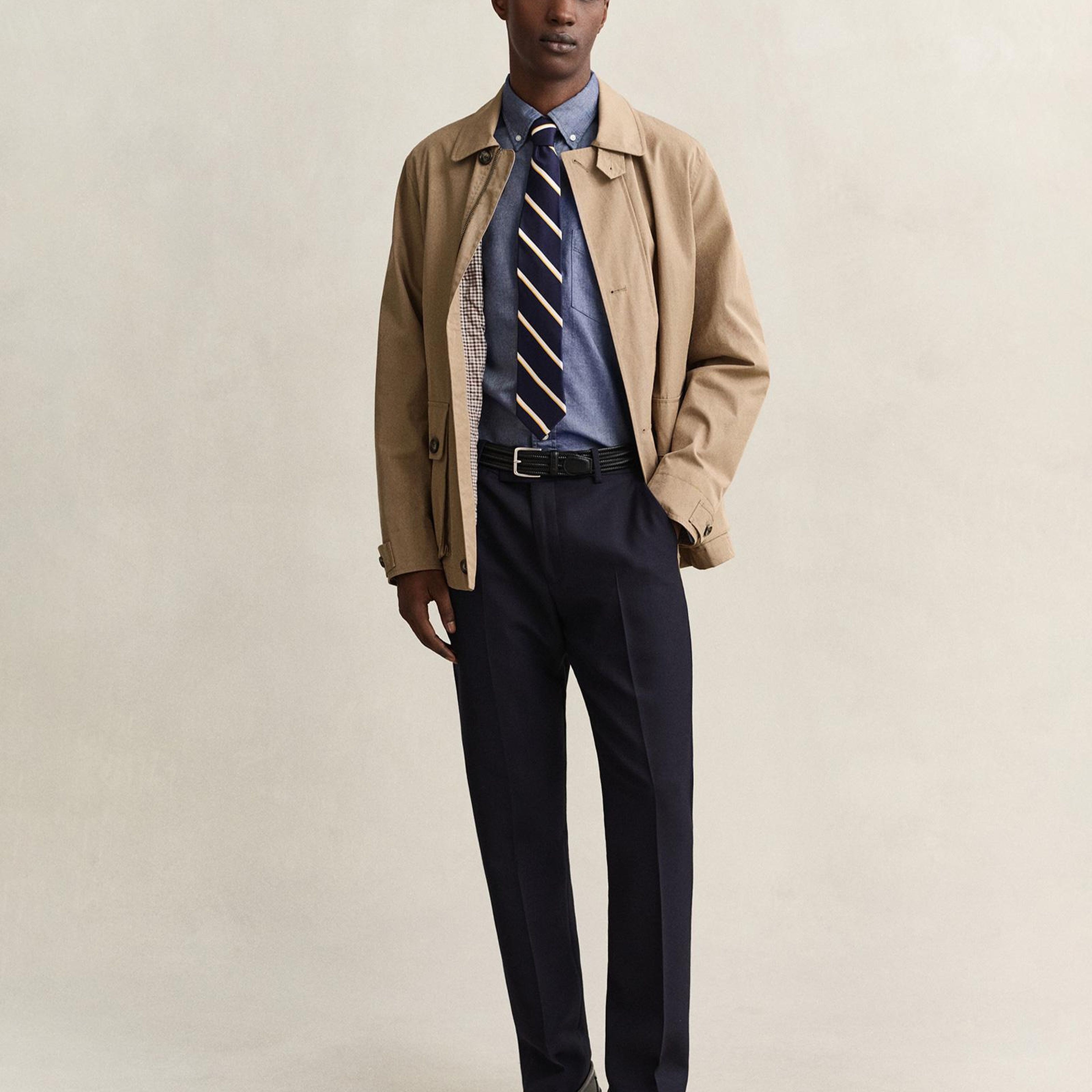 GANT Erkek Mavi Regular Fit Oxford Gömlek