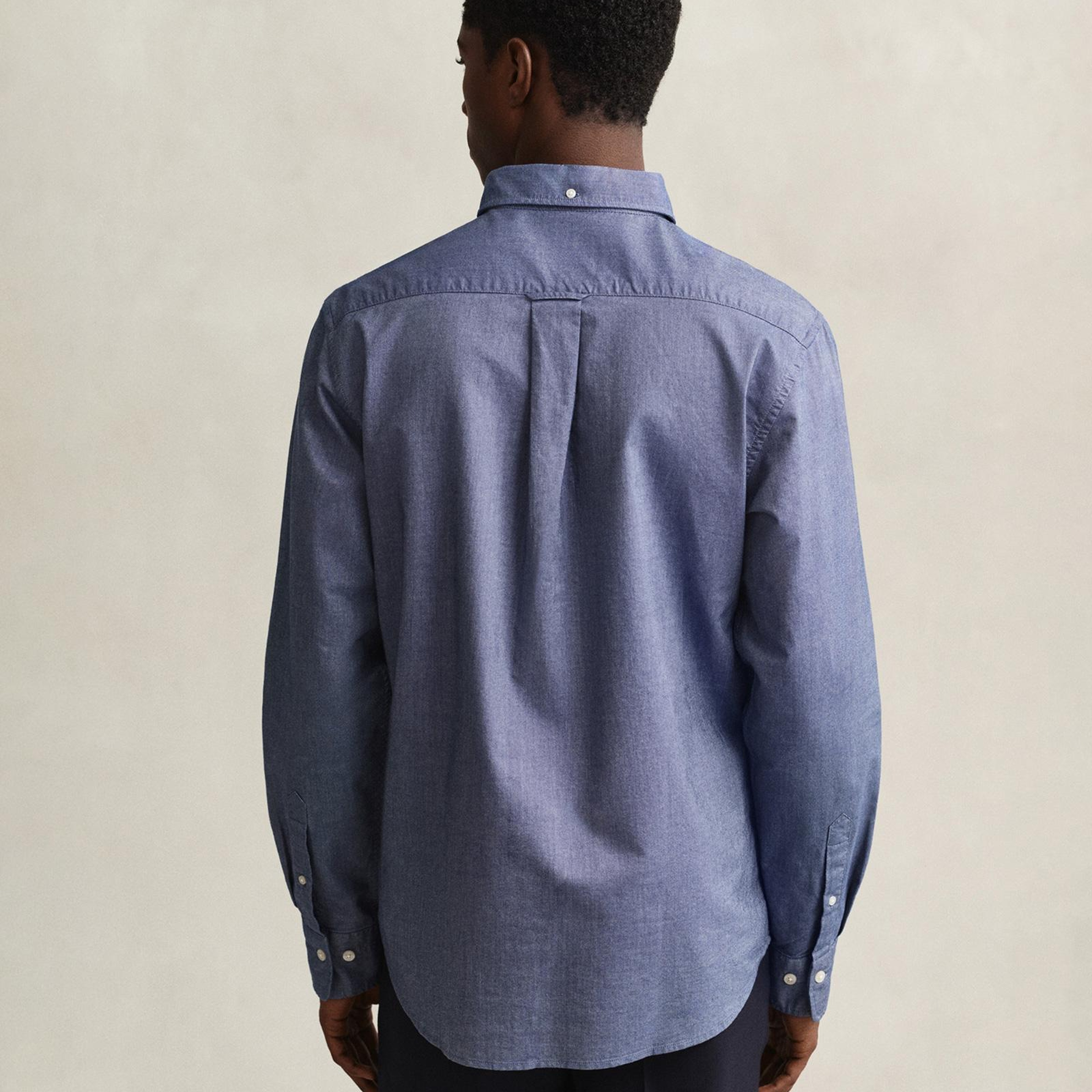 GANT Erkek Mavi Regular Fit Oxford Gömlek