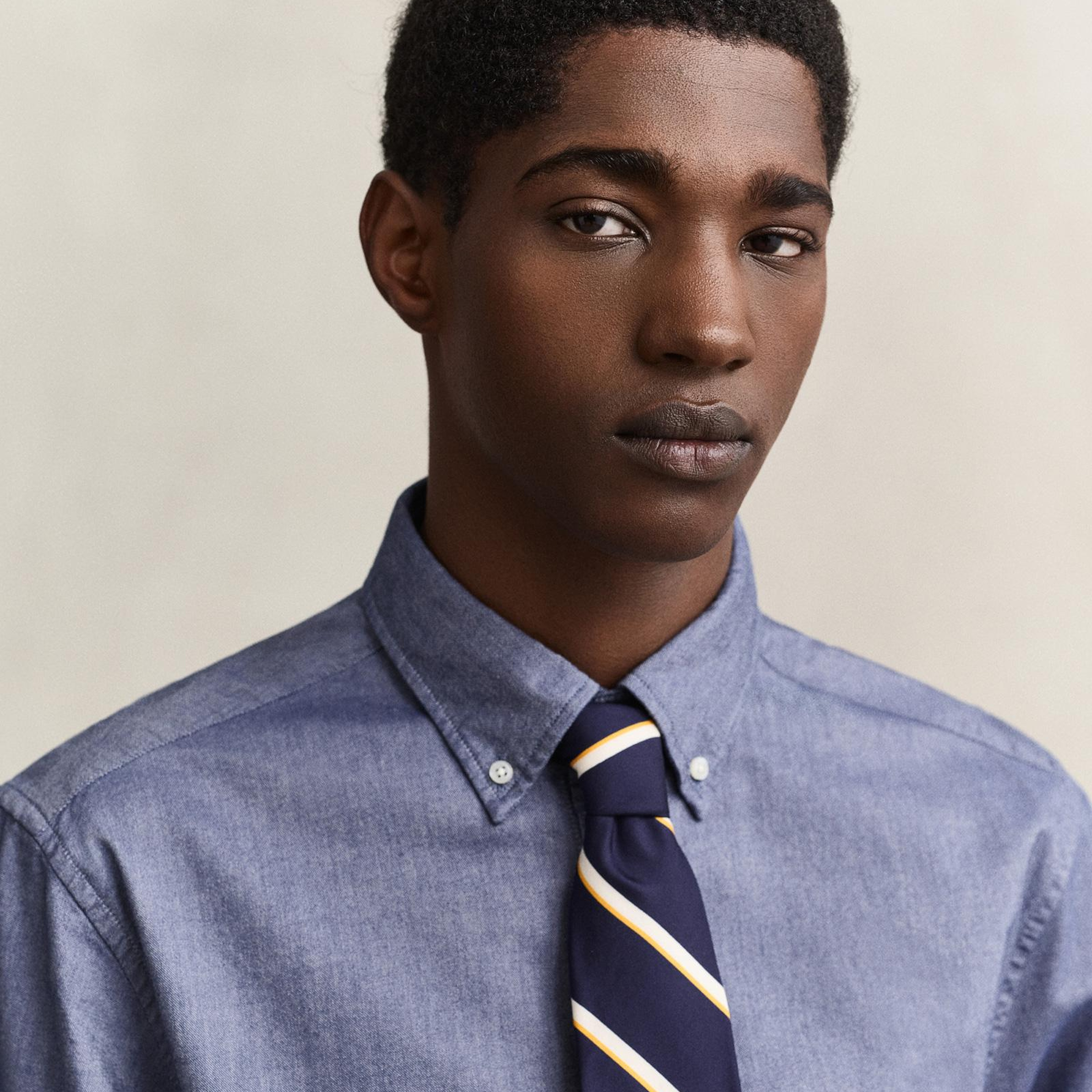 GANT Erkek Mavi Regular Fit Oxford Gömlek