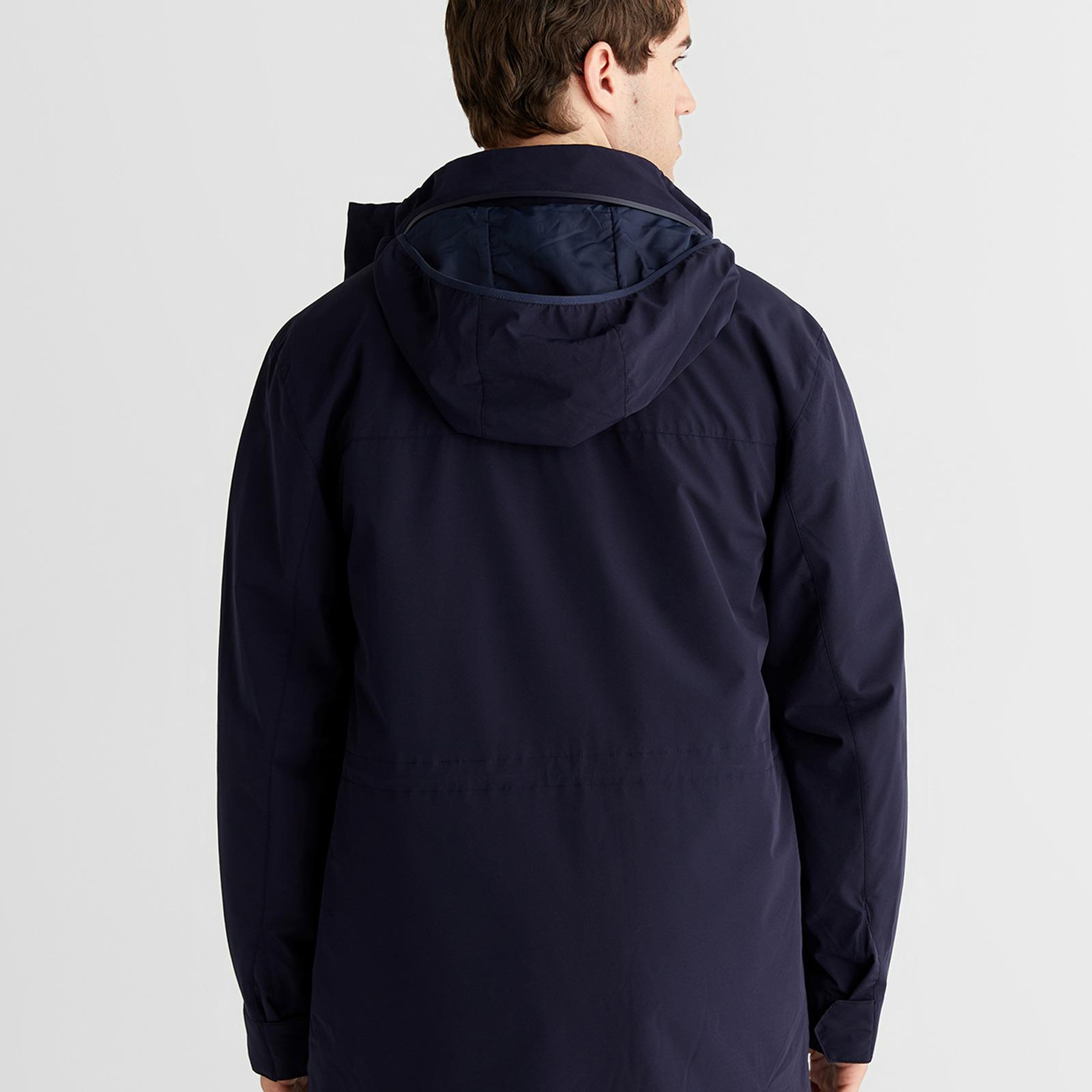 GANT Erkek Lacivert Regular Fit Mont