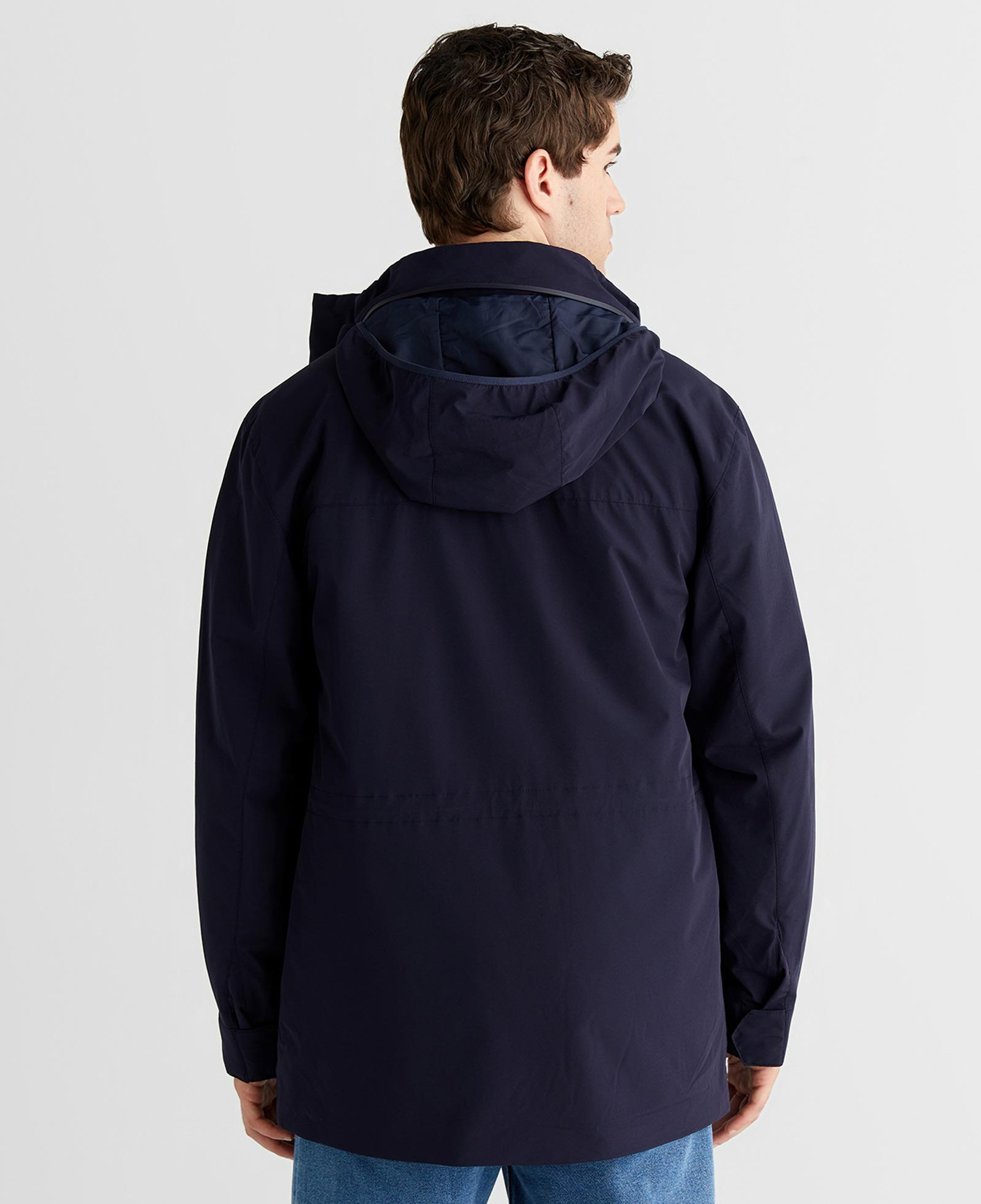 GANT Erkek Lacivert Regular Fit Mont