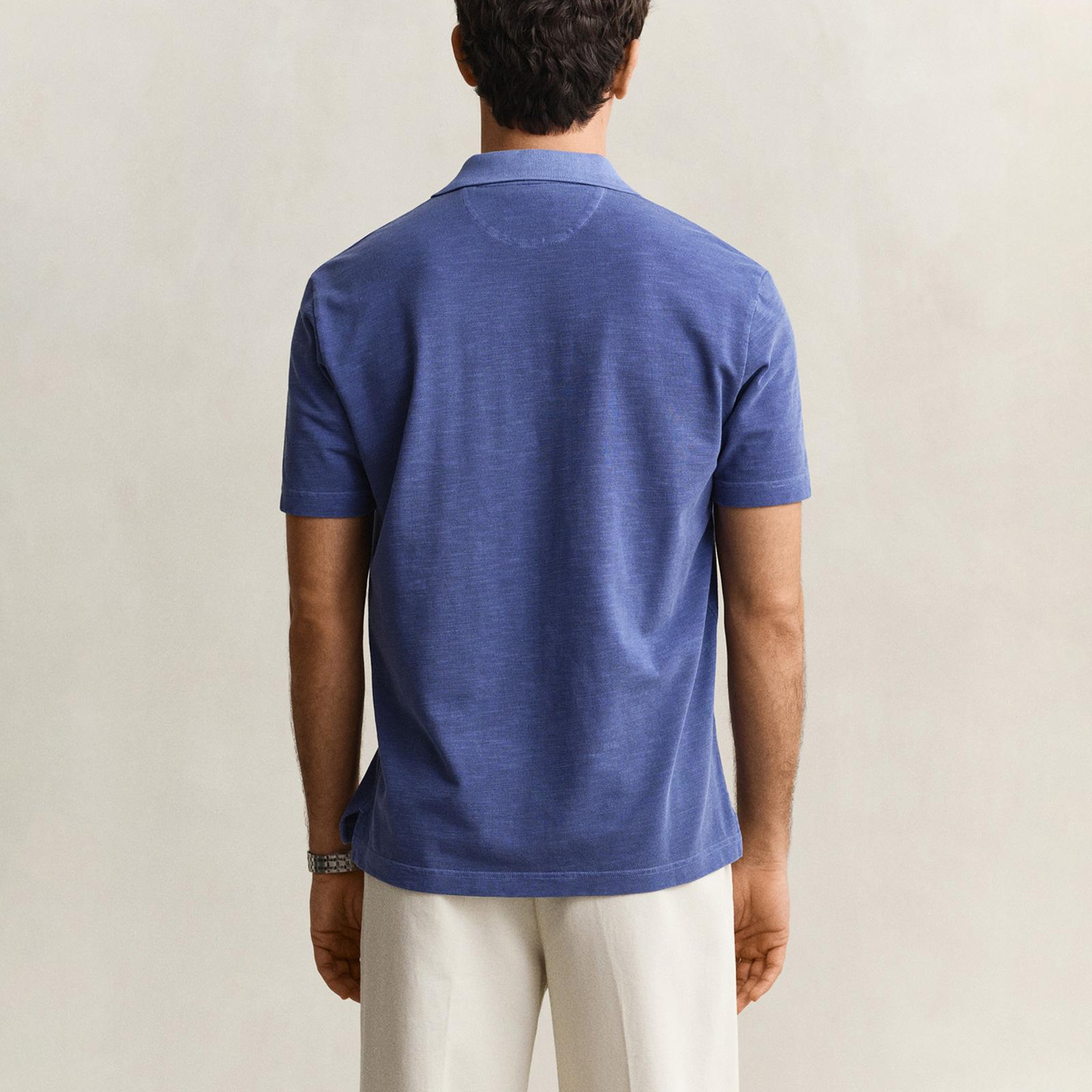 GANT Erkek Mavi Regular Fit Polo Yaka T-Shirt