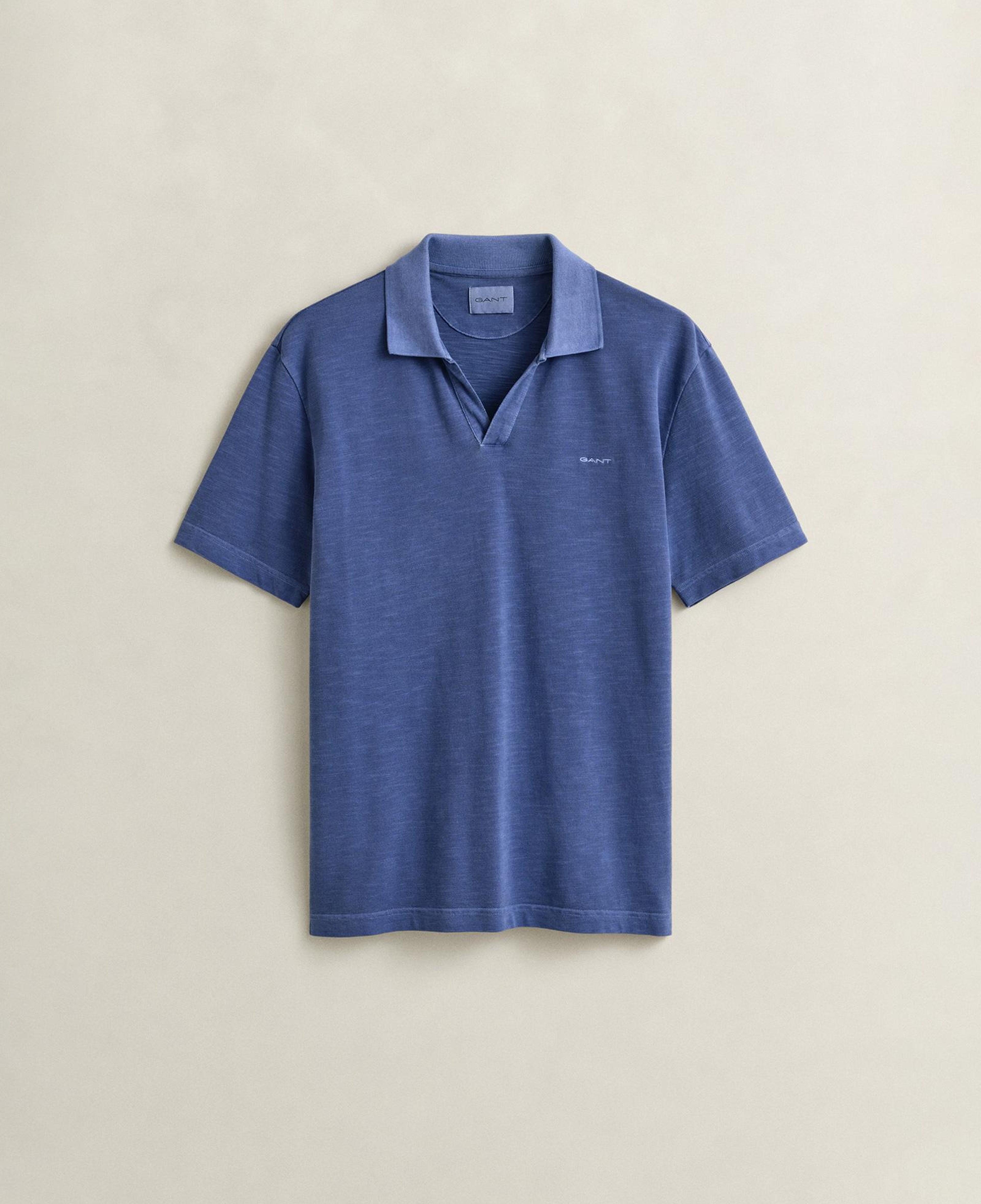 GANT Erkek Mavi Regular Fit Polo Yaka T-Shirt