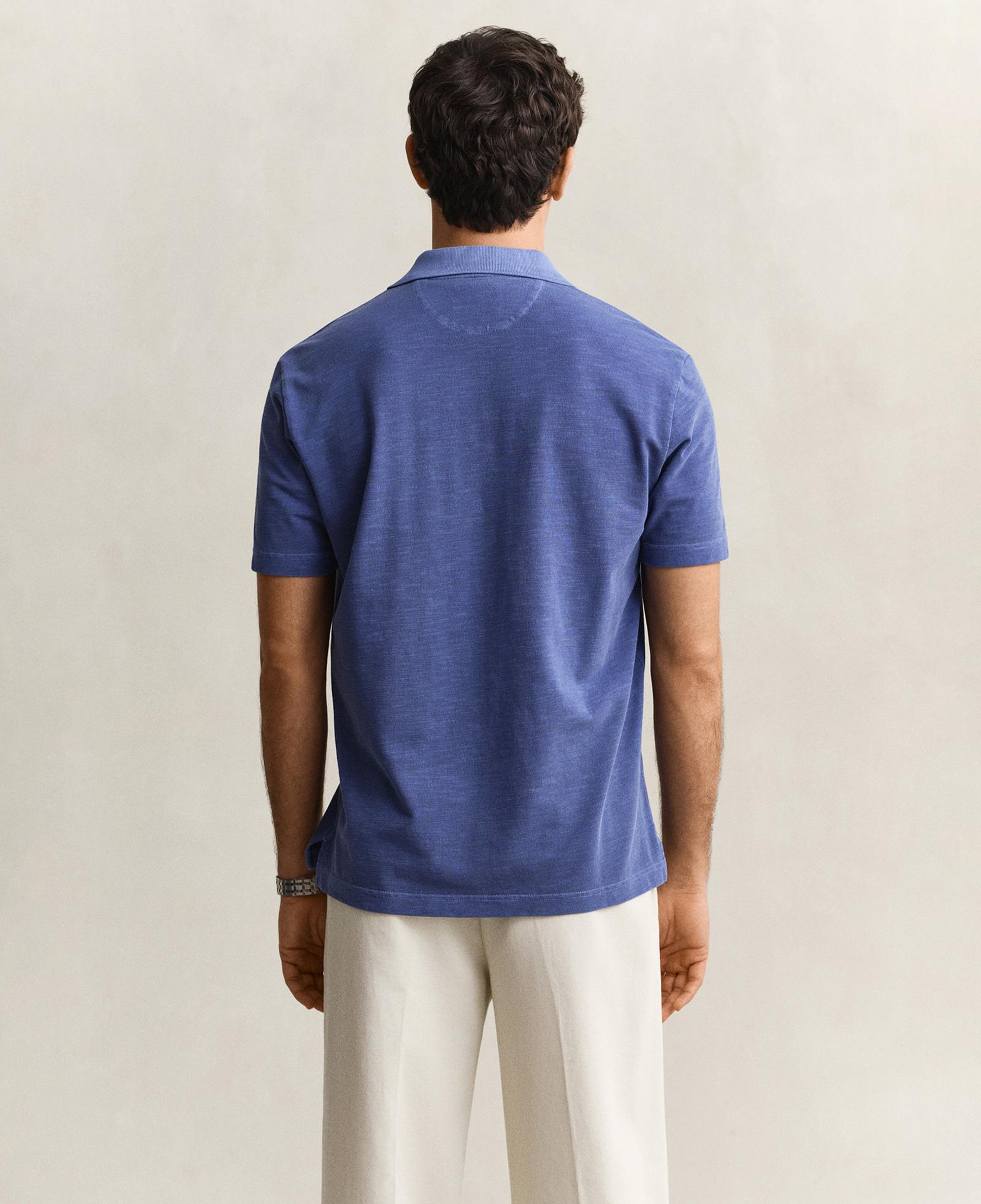 GANT Erkek Mavi Regular Fit Polo Yaka T-Shirt
