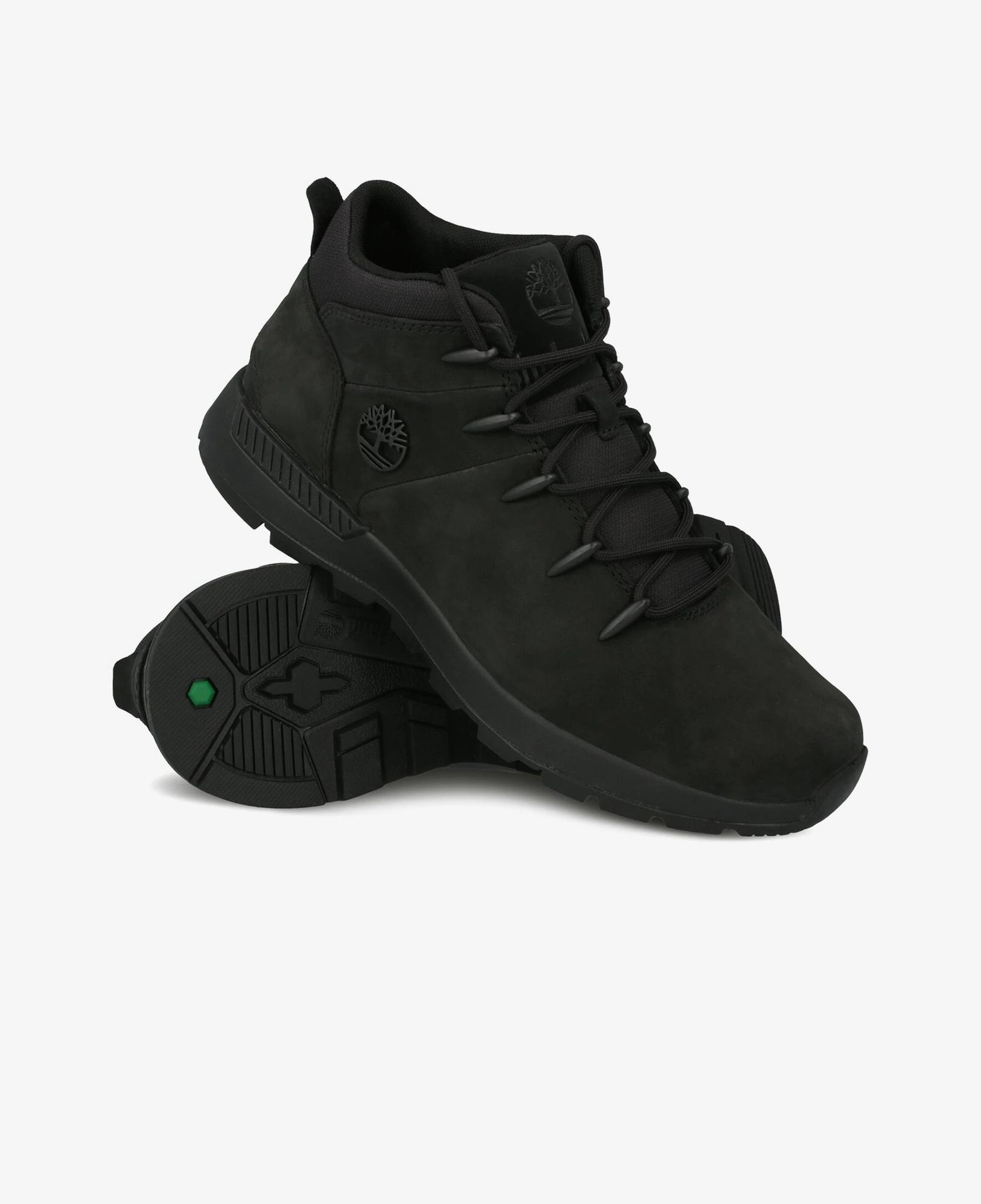 Timberland Mid Lace Up Erkek Siyah Bot