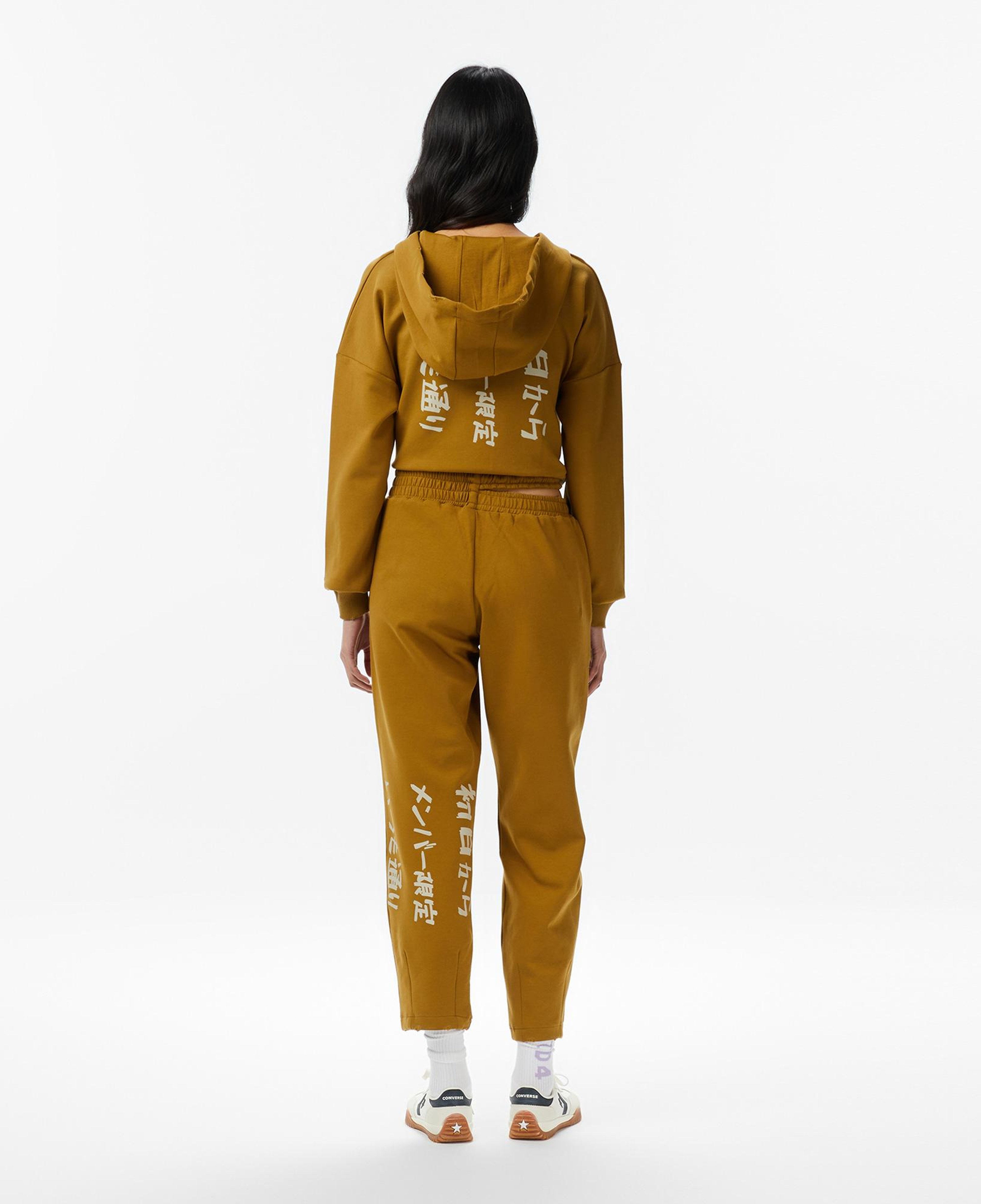 UNITED4 Regular Fit Kadın Kahverengi Pantolon