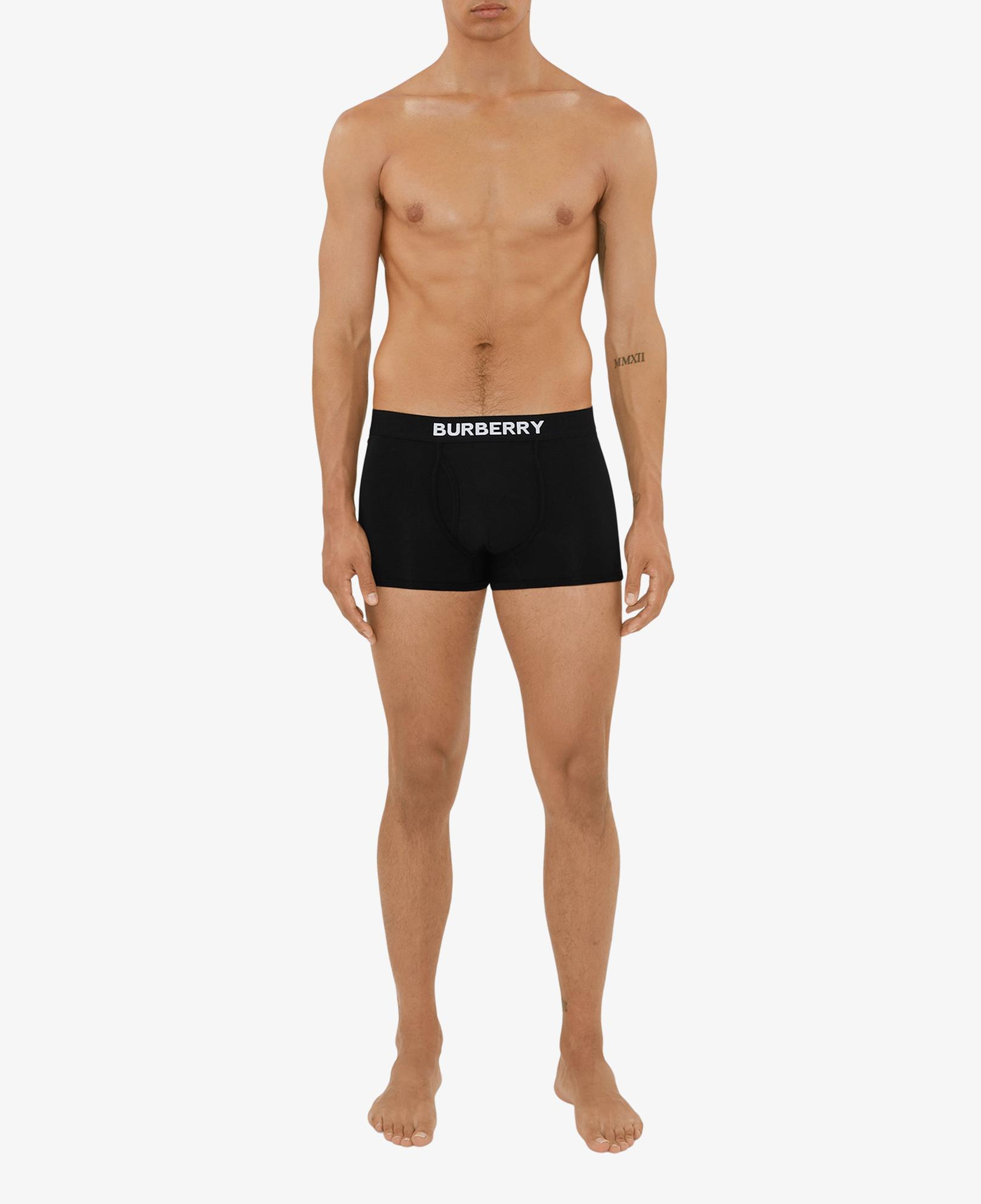 Burberry Pamuklu Erkek Siyah Boxer