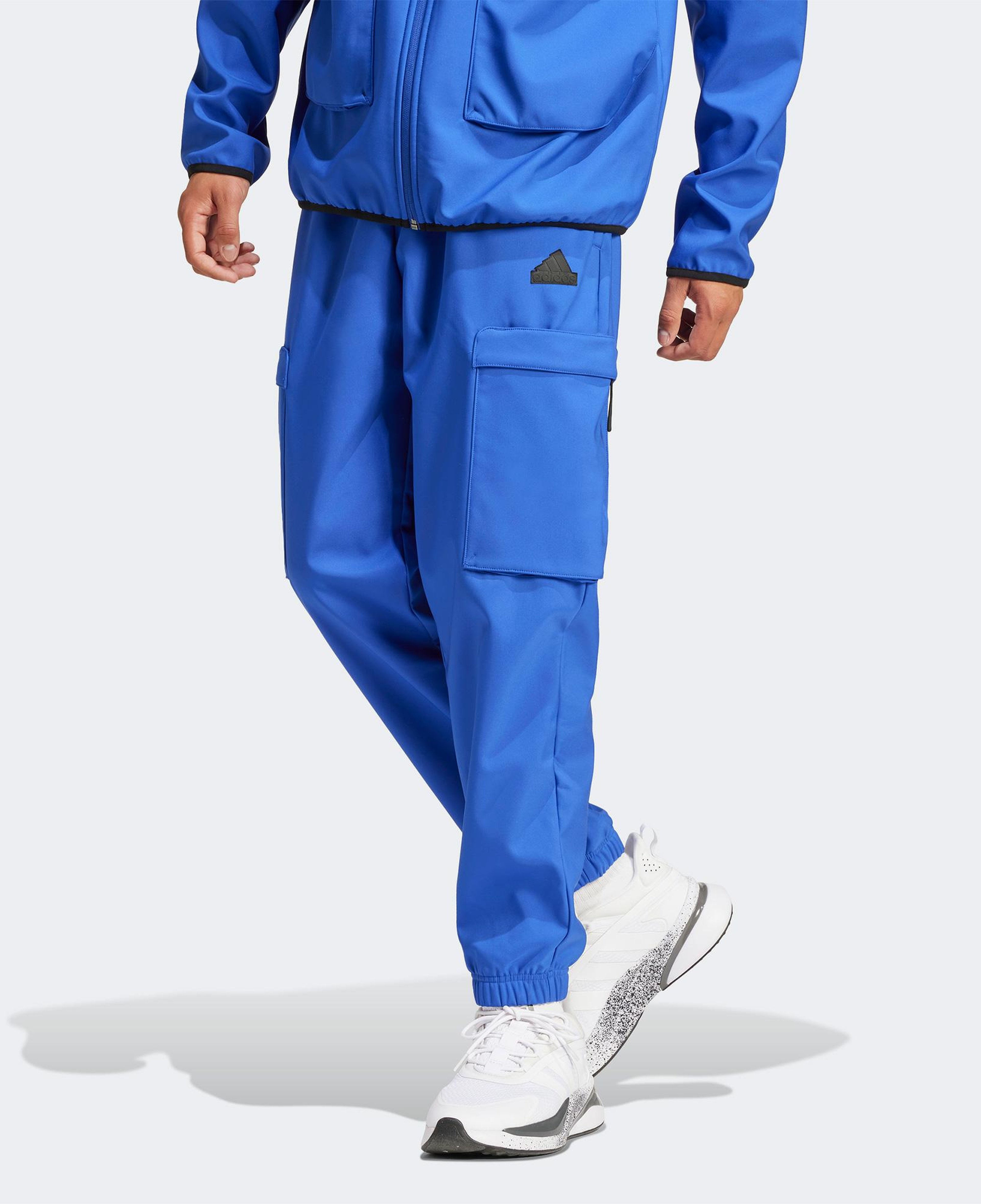 adidas City Escape Premium Erkek Mavi Kargo Pantolon