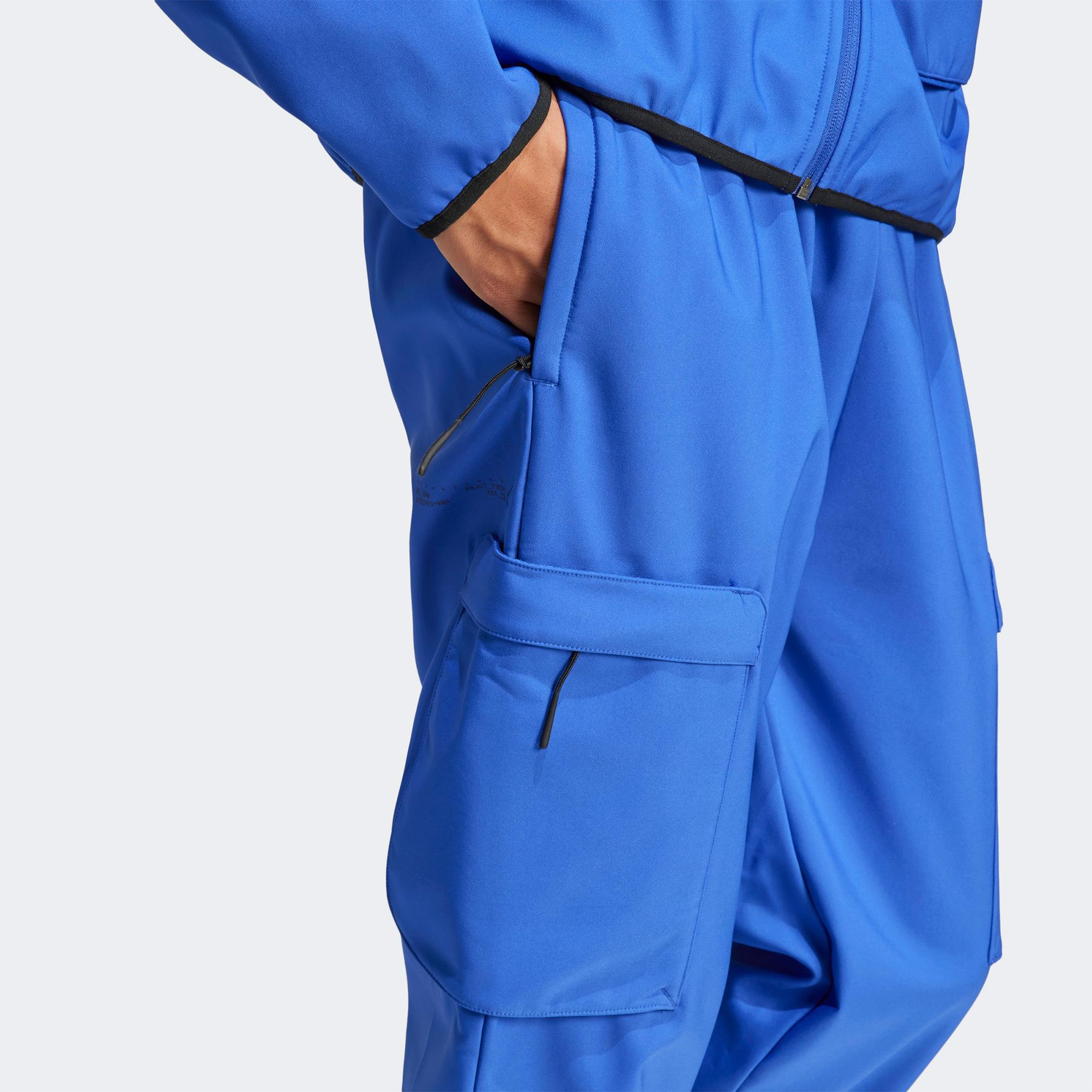 adidas City Escape Premium Erkek Mavi Kargo Pantolon