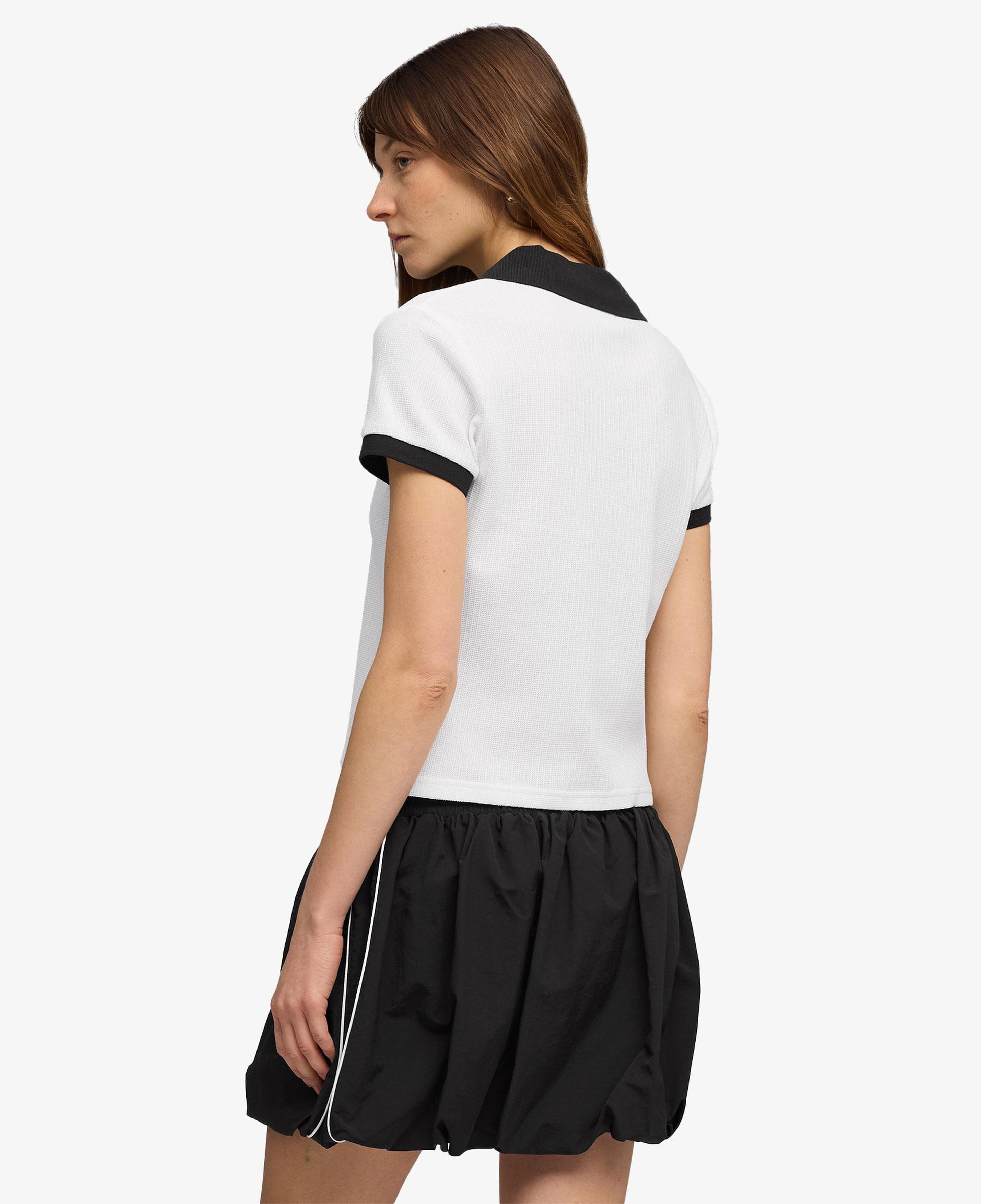 Puma Wardrobe Essentials Kadın Beyaz Polo