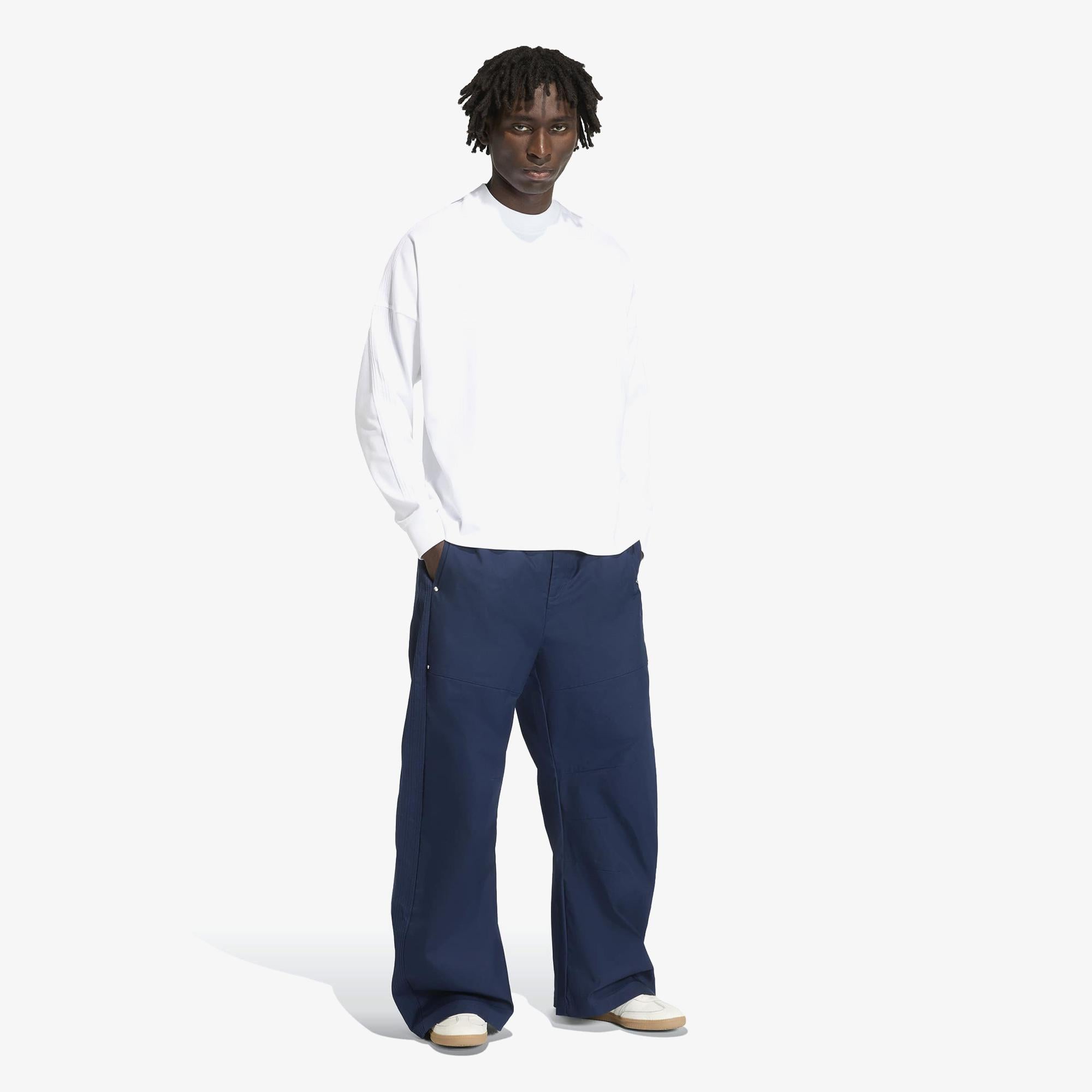 adidas P Essential  Erkek Mavi Eşofman Altı