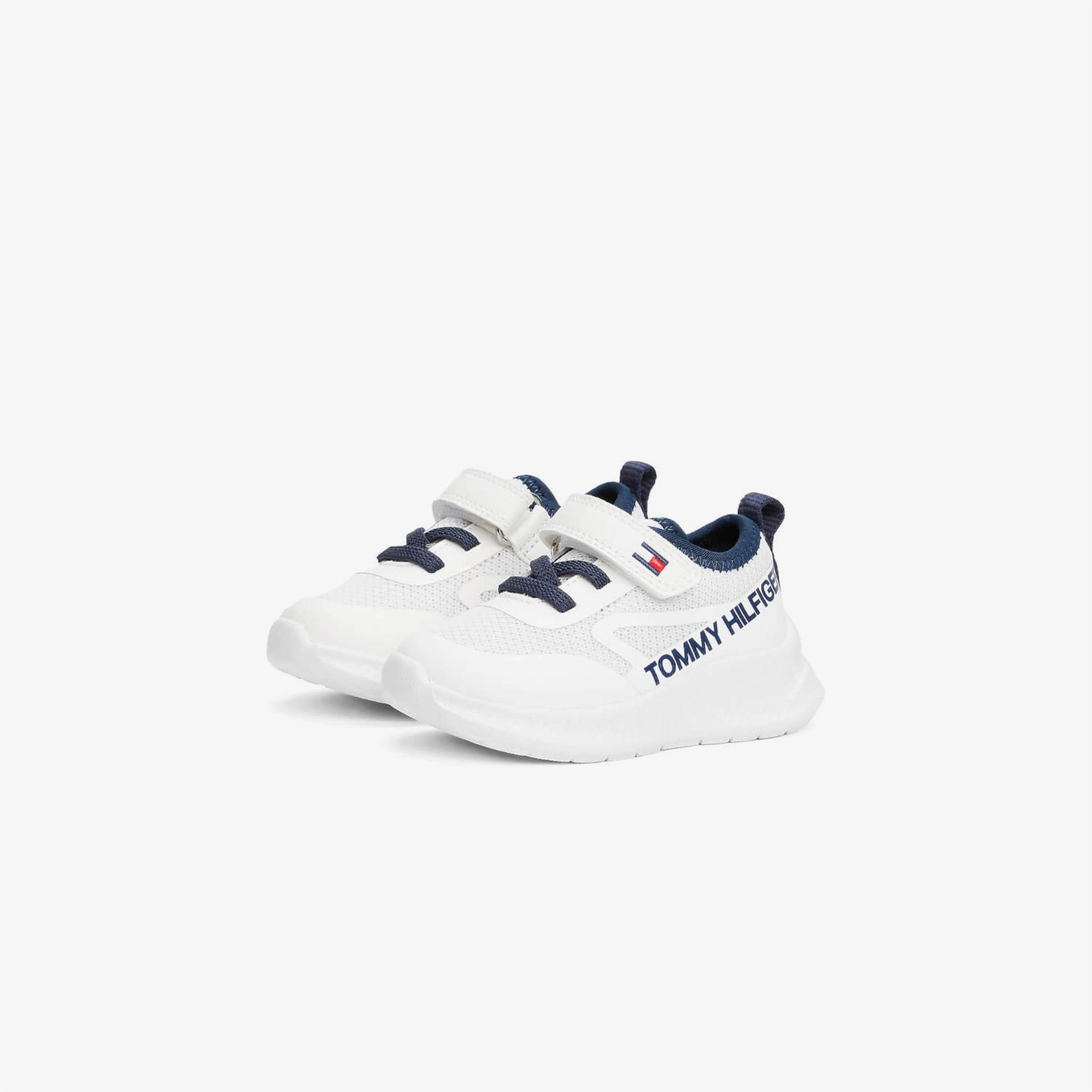 Tommy Hilfiger Velcro Çocuk Beyaz Spor Ayakkabı
