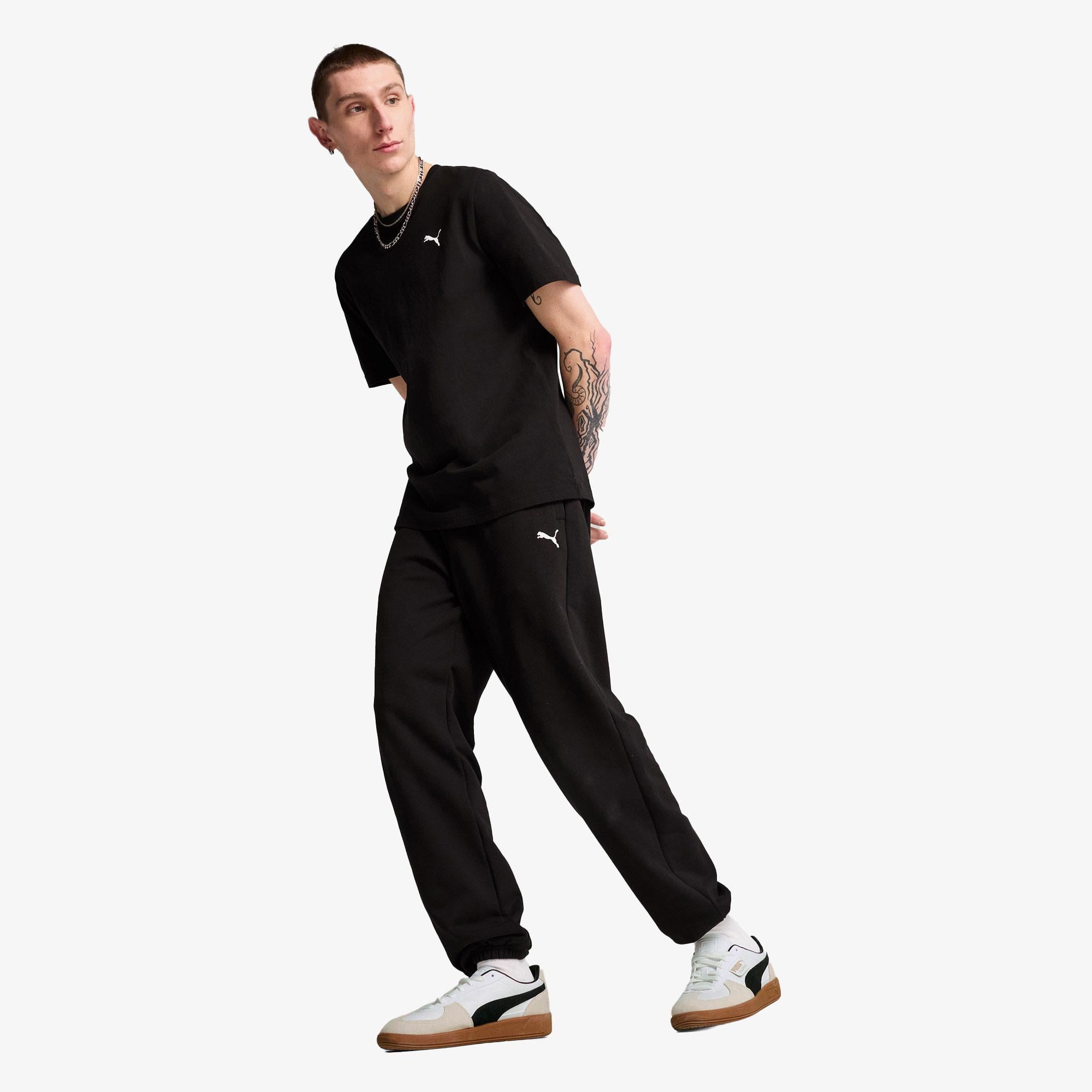 Puma Wardrobe Ess Erkek Siyah Eşofman Altı