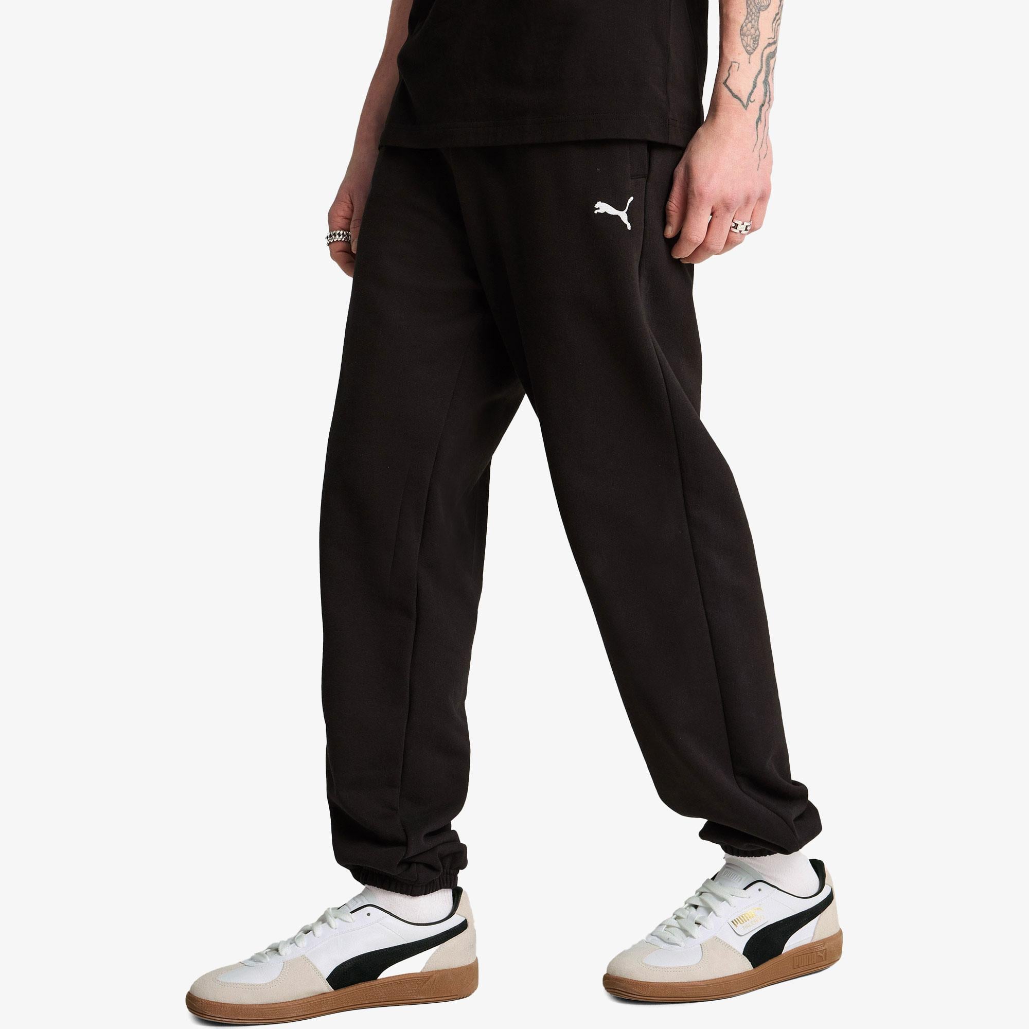 Puma Wardrobe Ess Erkek Siyah Eşofman Altı