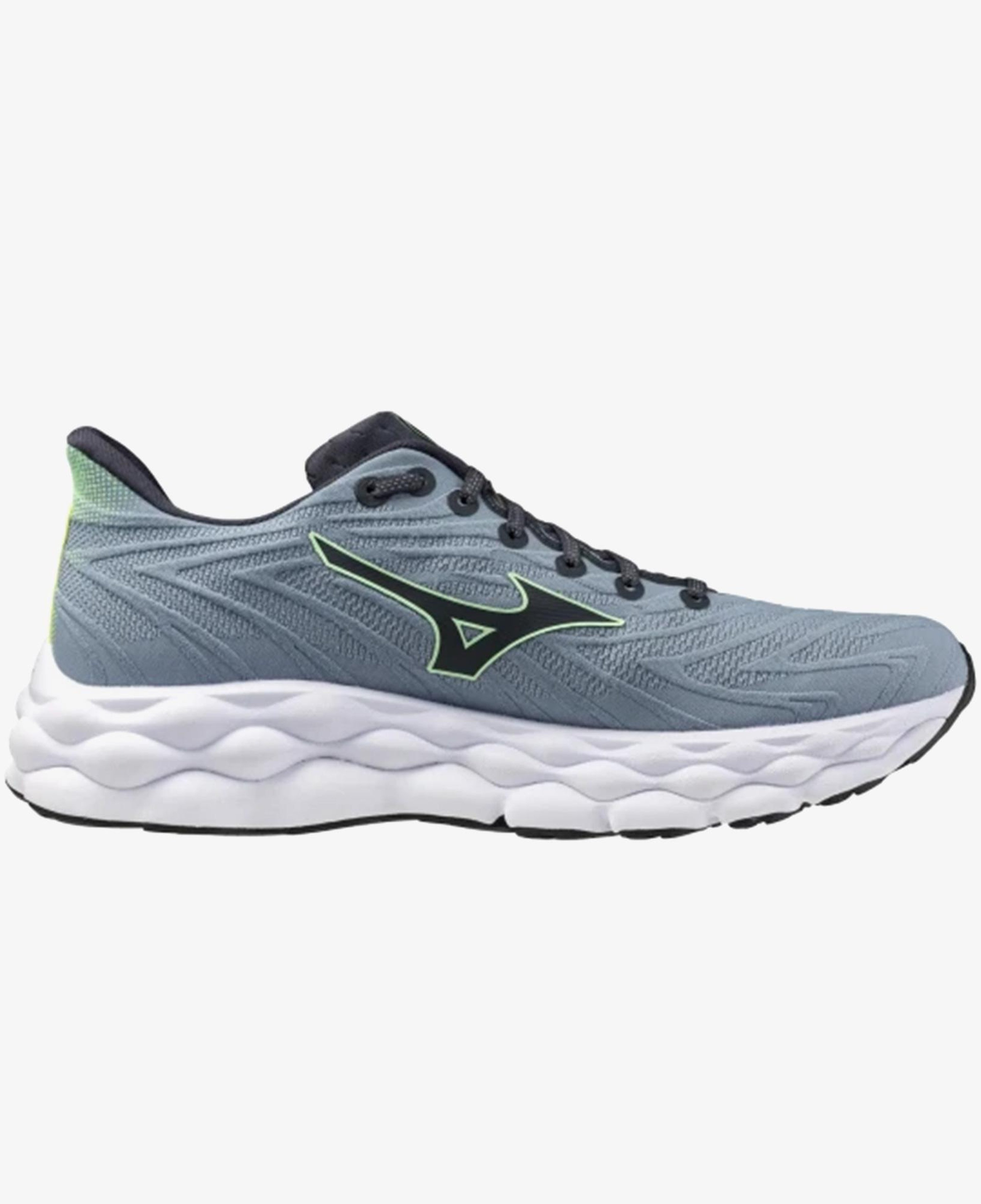 Mizuno Wave Sky 8 Erkek Gri Koşu Ayakkabısı