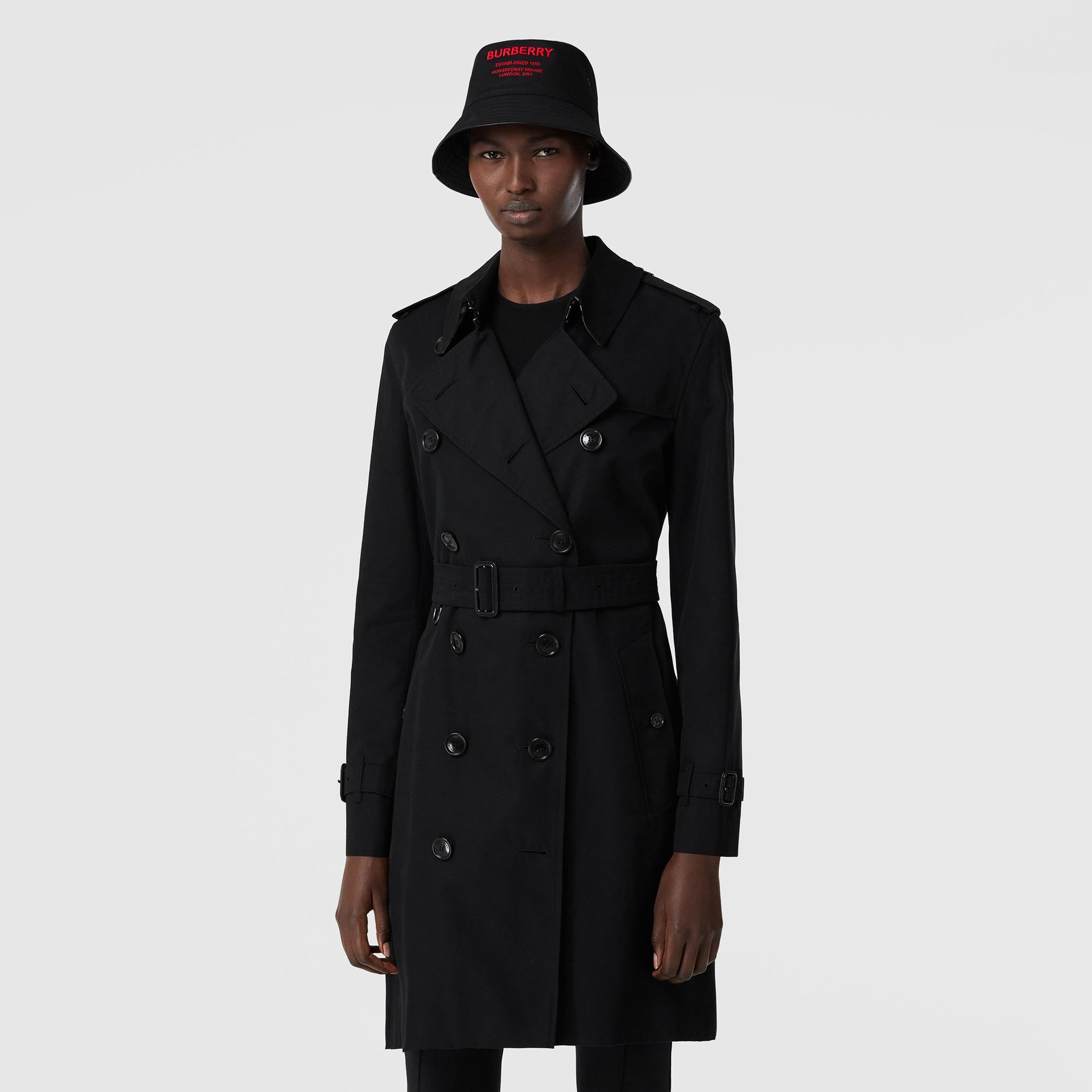 Burberry Kadın Siyah Trençkot