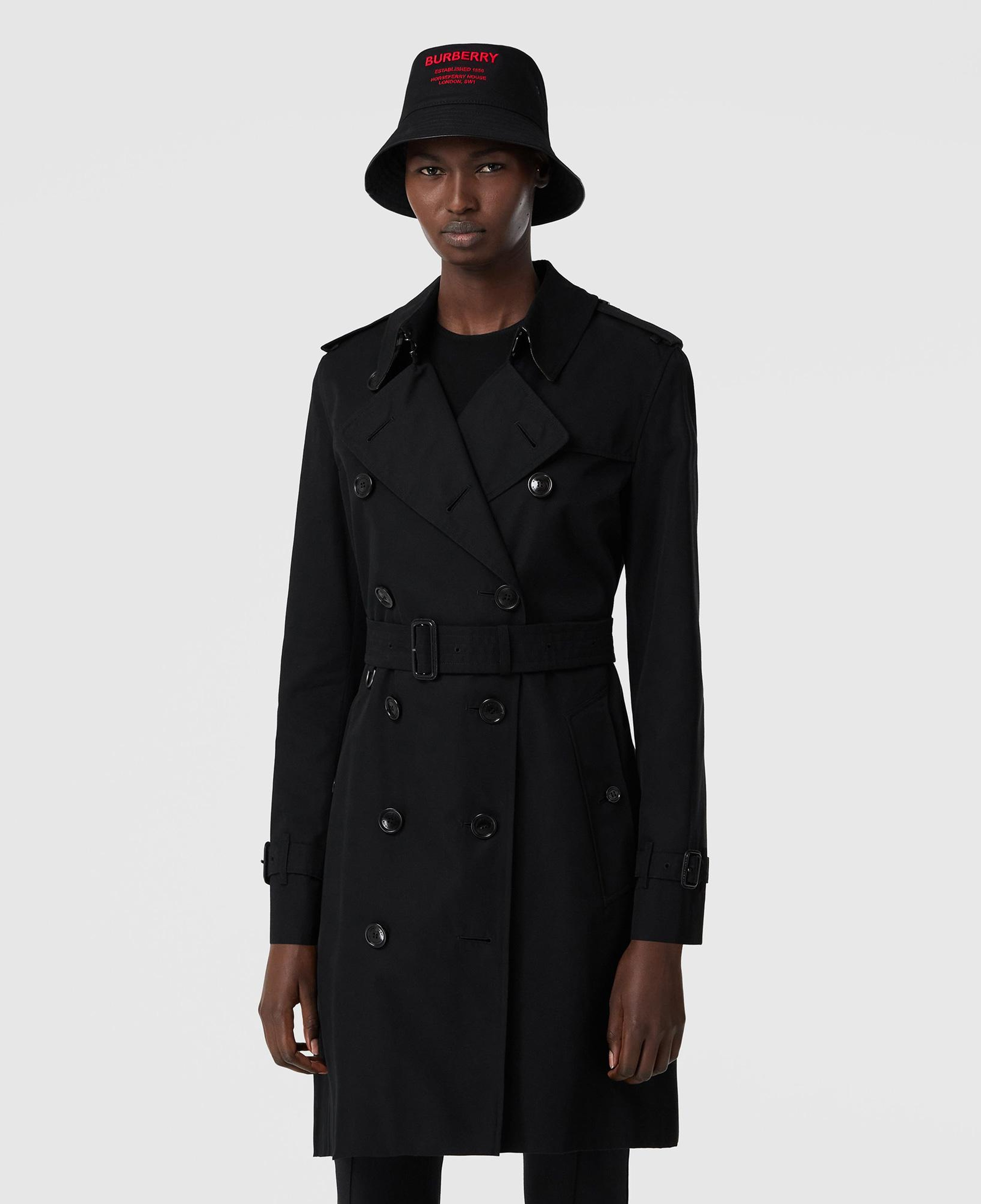 Burberry Kadın Siyah Trençkot