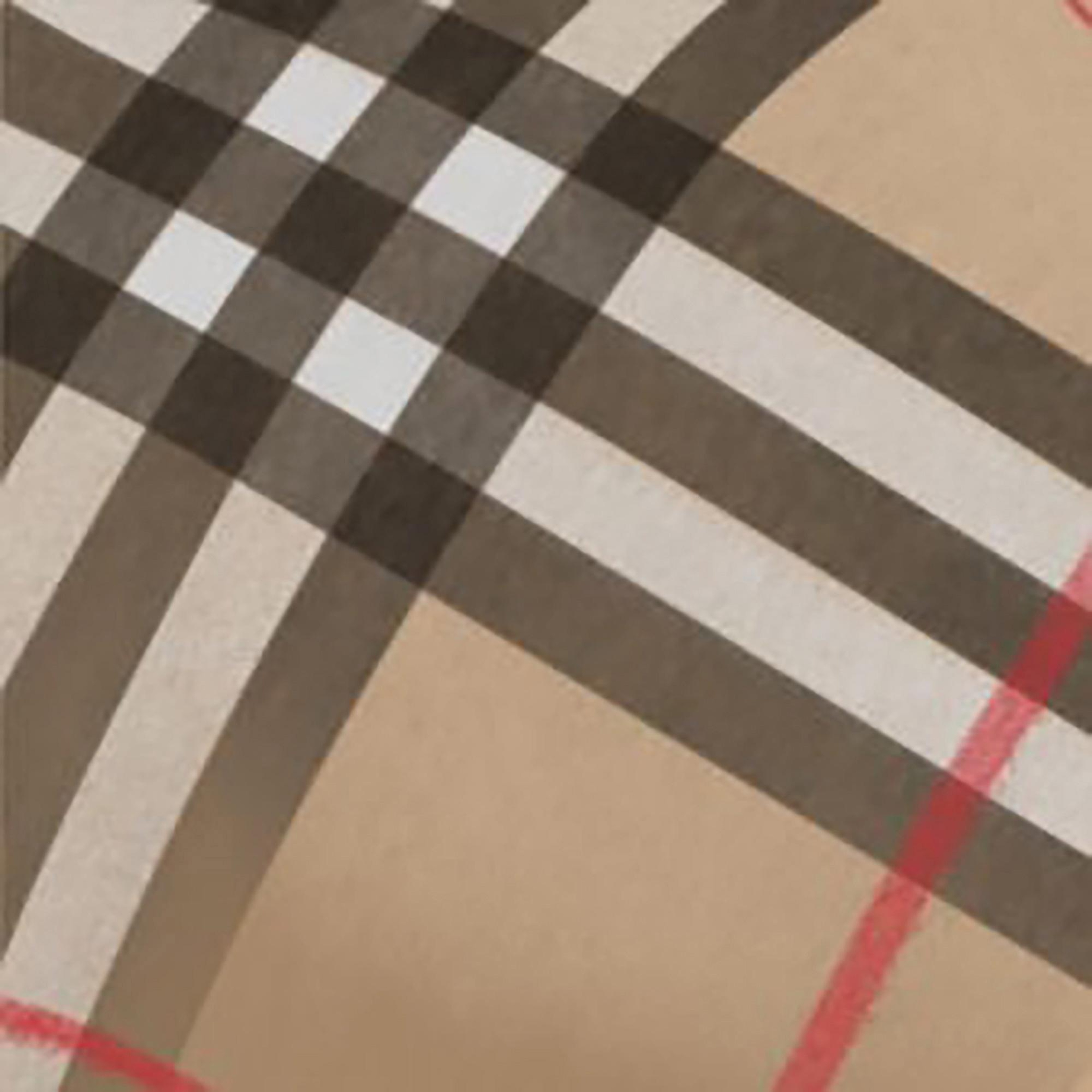 Burberry Check Stretch Pamuklu Kadın Bej Gömlek