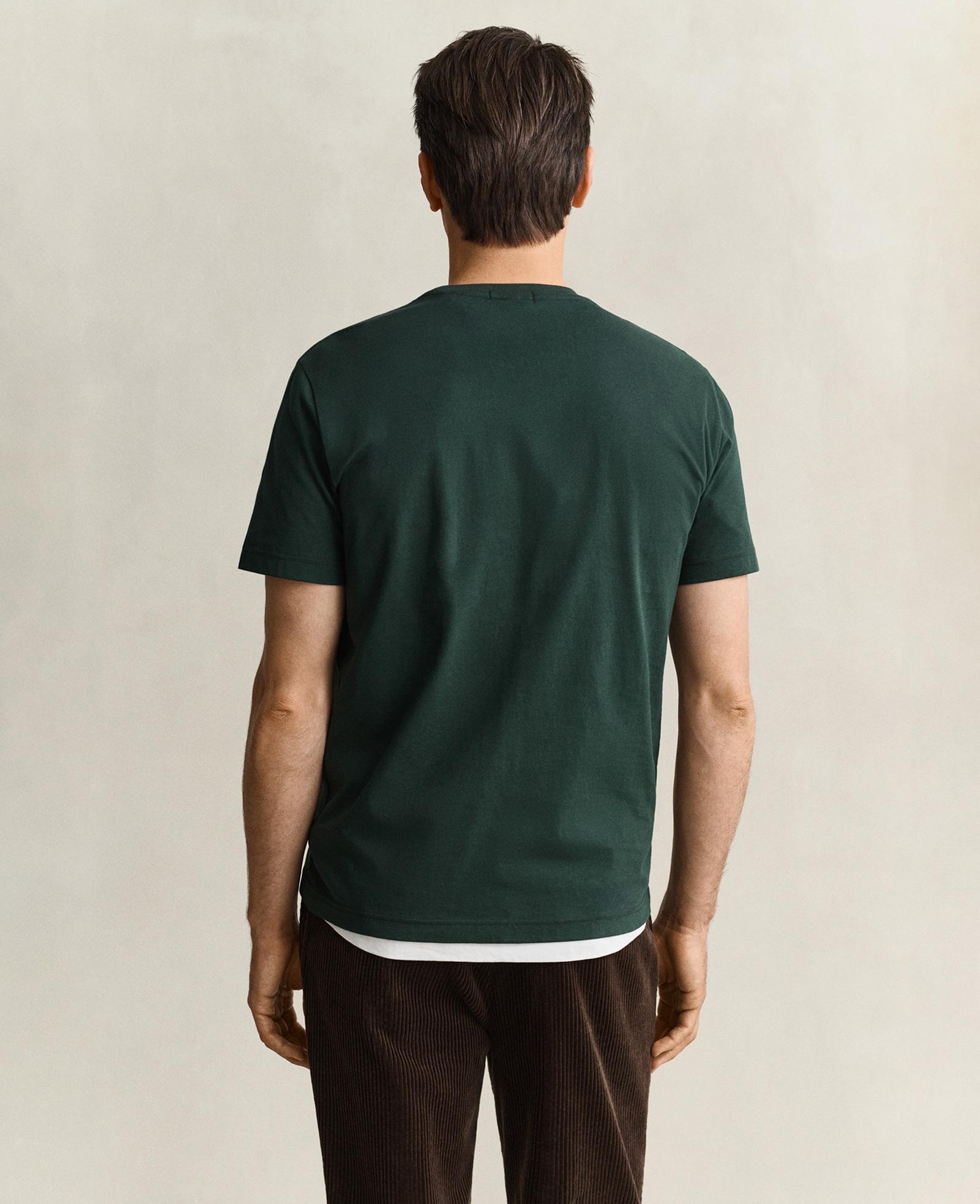 GANT Erkek Yeşil Regular Fit T-Shirt