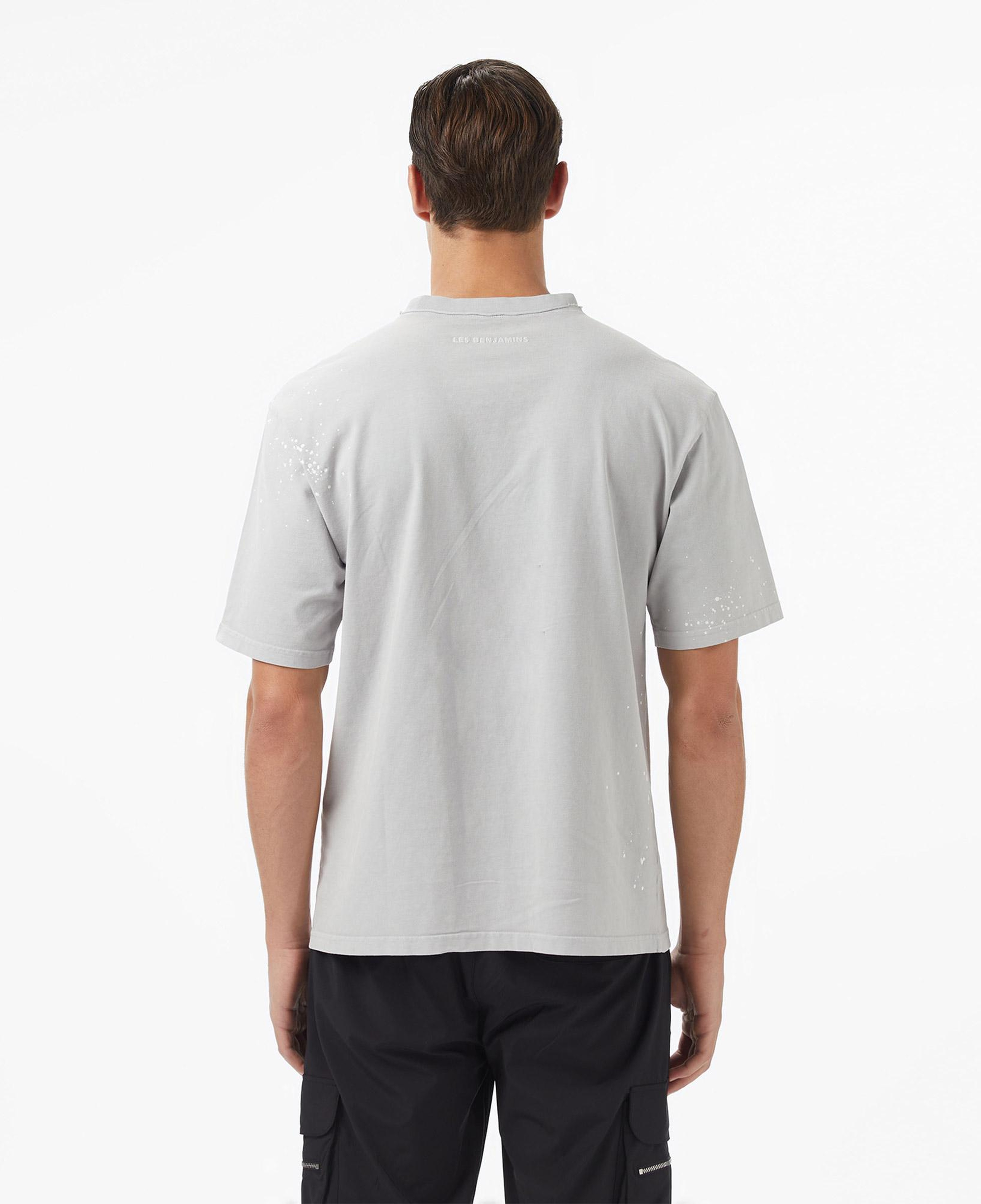 Les Benjamins Essentials Relaxed Fit Erkek Mor T-Shirt