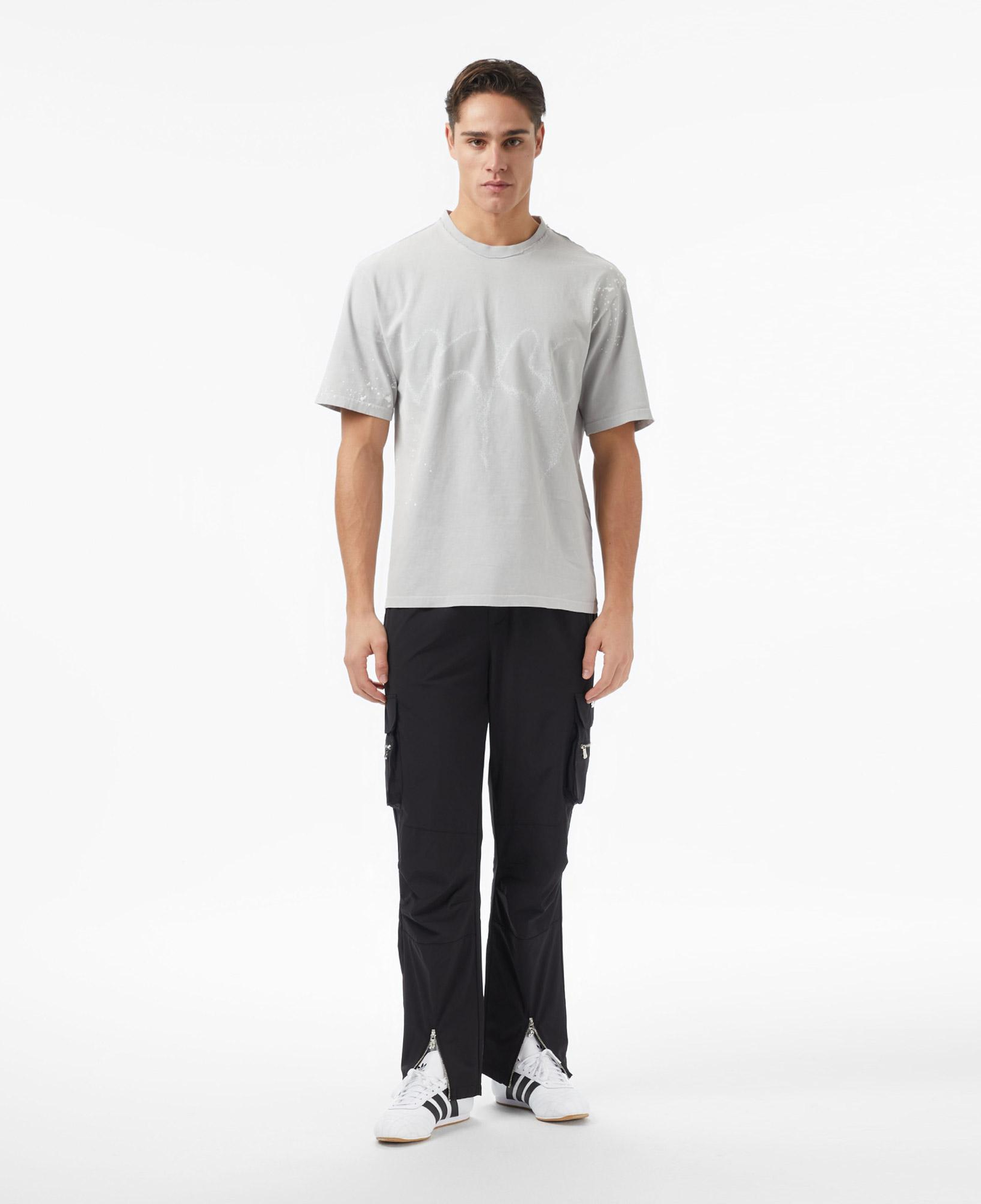 Les Benjamins Essentials Relaxed Fit Erkek Mor T-Shirt