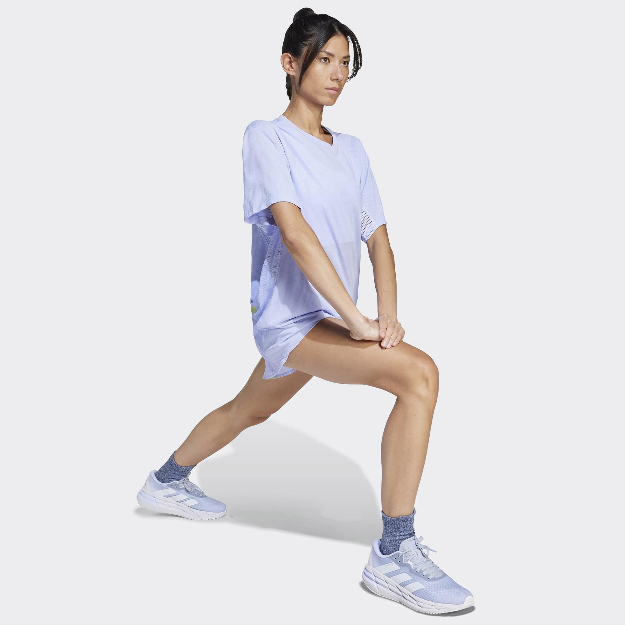 adidas Btn Kadın Mor Koşu Şortu