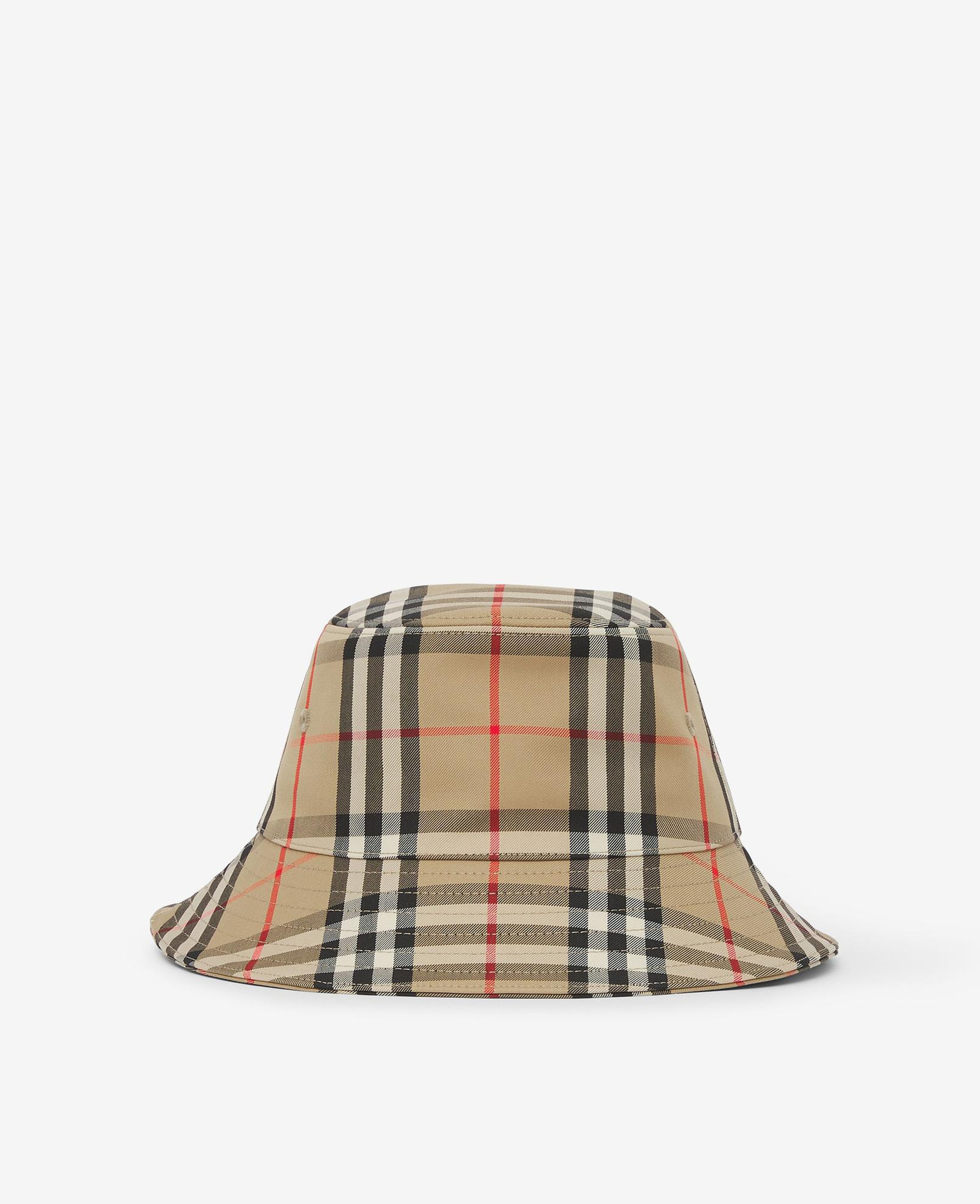 Burberry Gabriel Vintage Technical Cotton Bucket Çocuk Bej Şapka