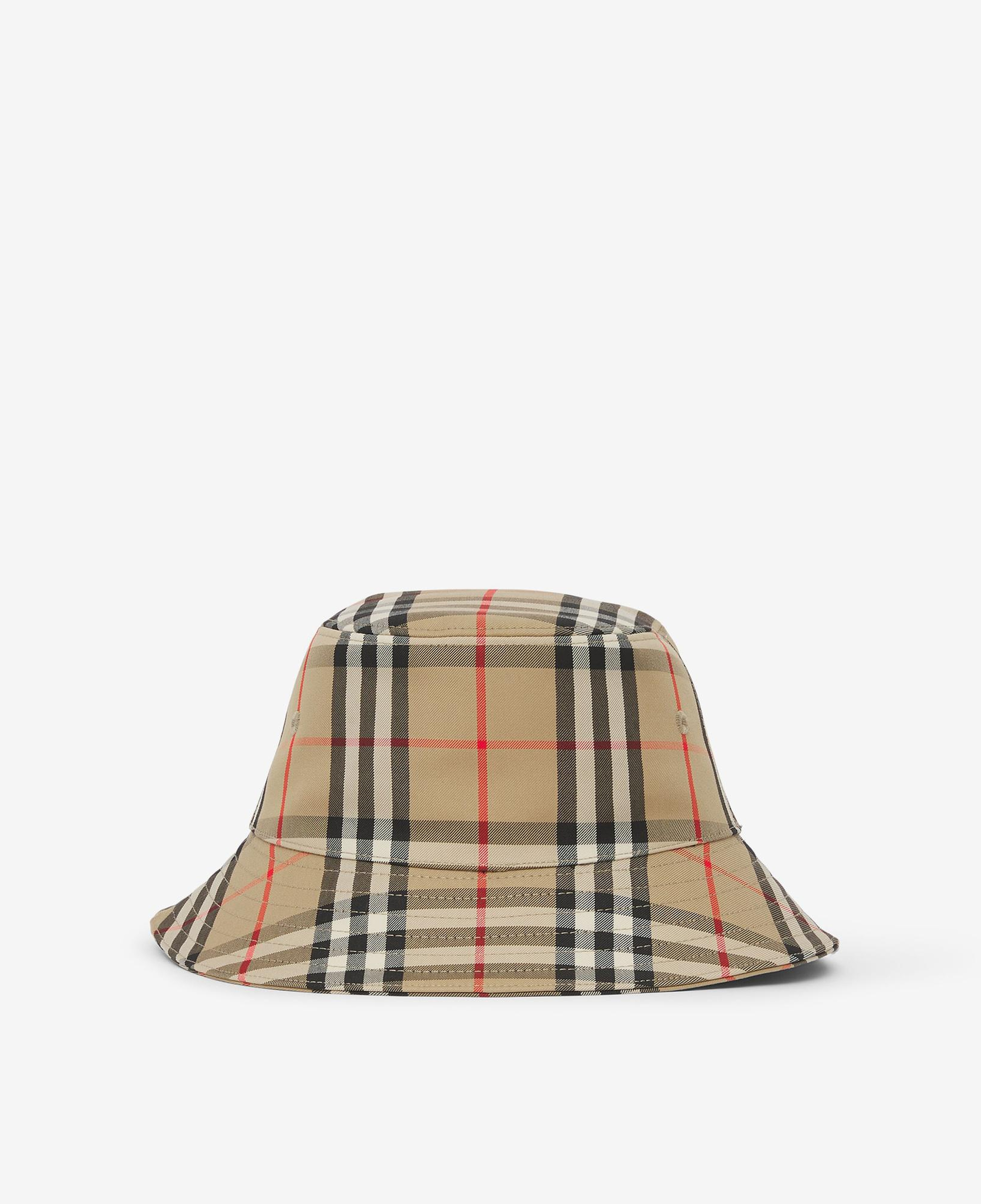 Burberry Gabriel Vintage Technical Cotton Bucket Çocuk Bej Şapka