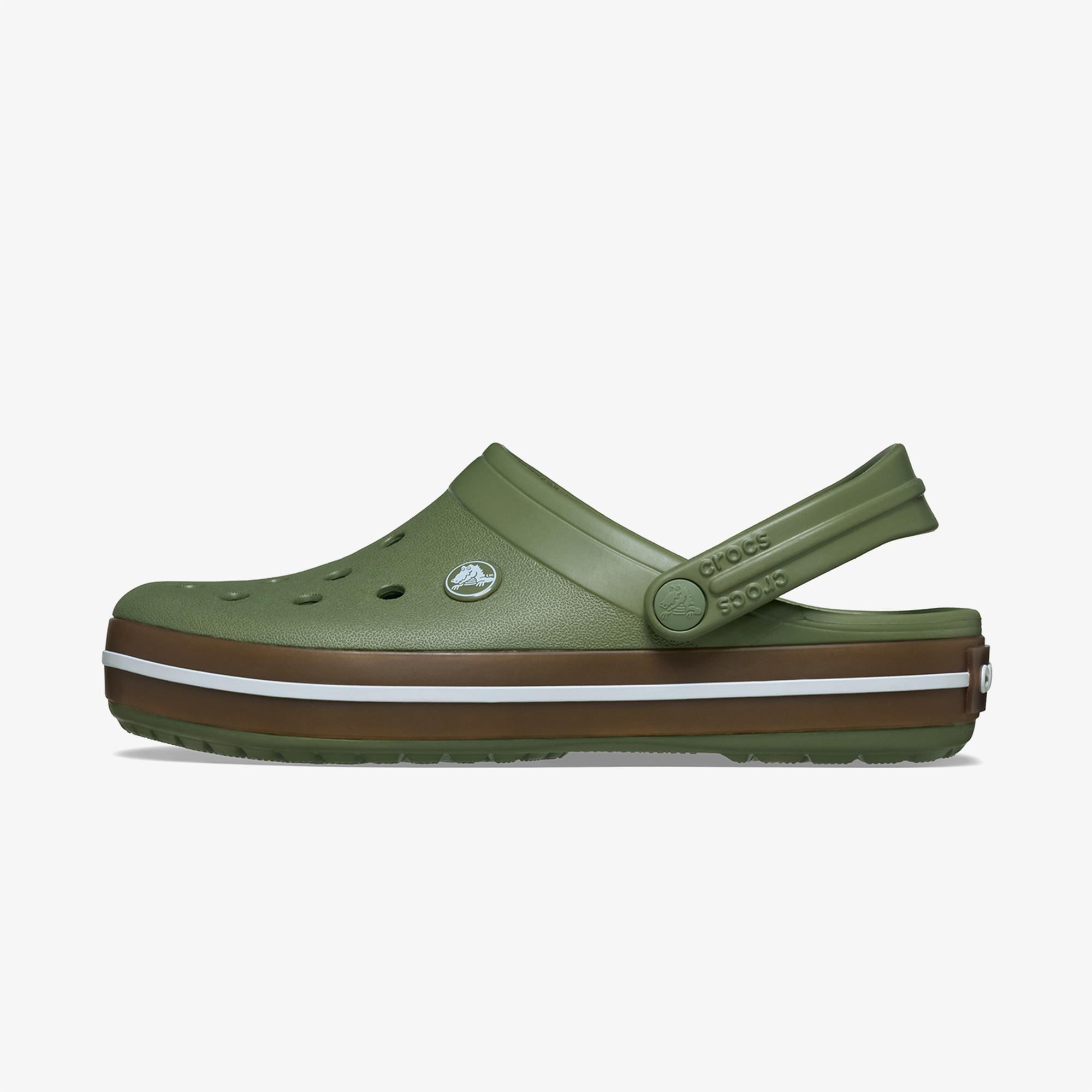 Crocs Crocband Gum Clog Unisex Haki Terlik