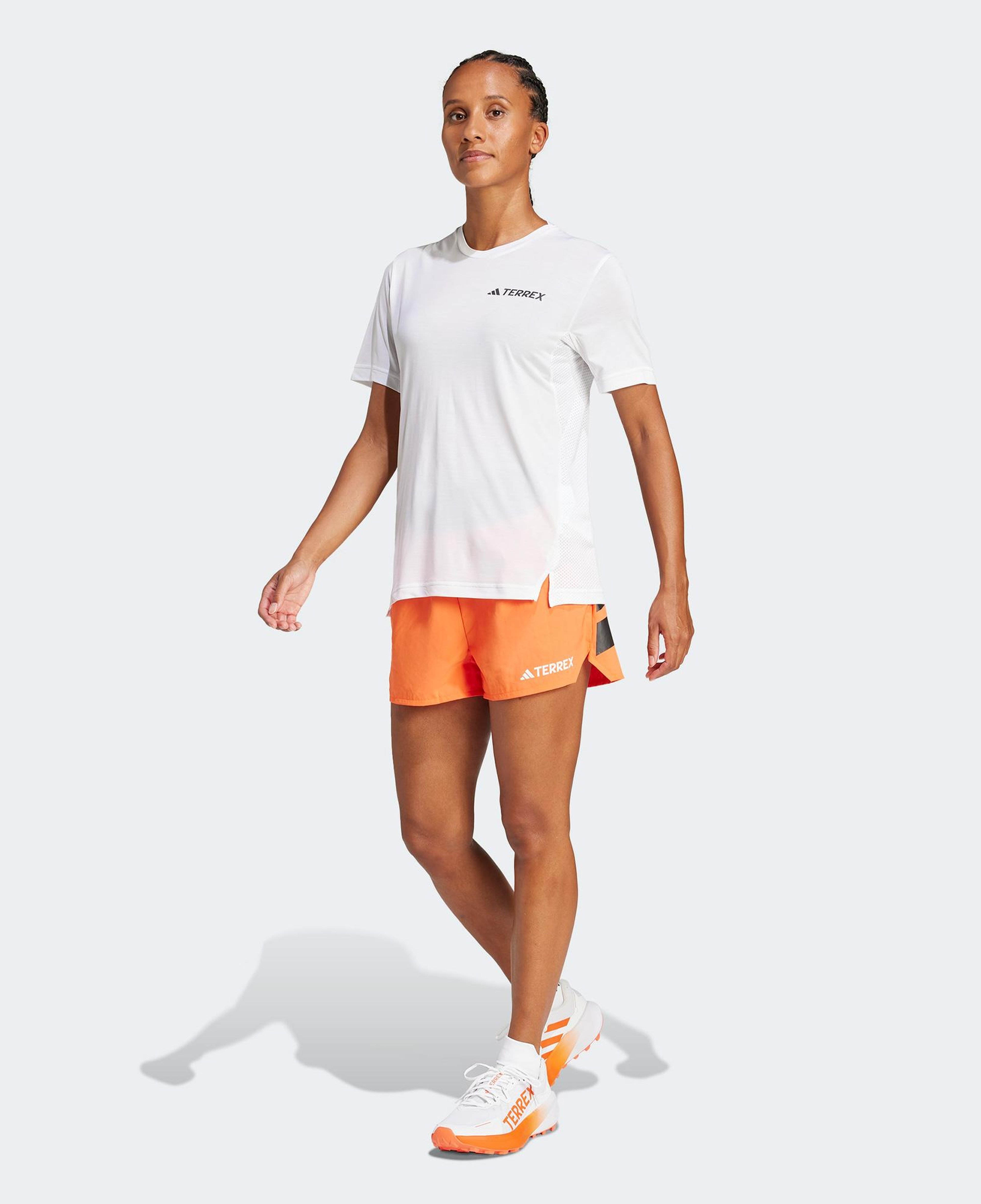 adidas Xperior Kadın Turuncu Koşu Şortu