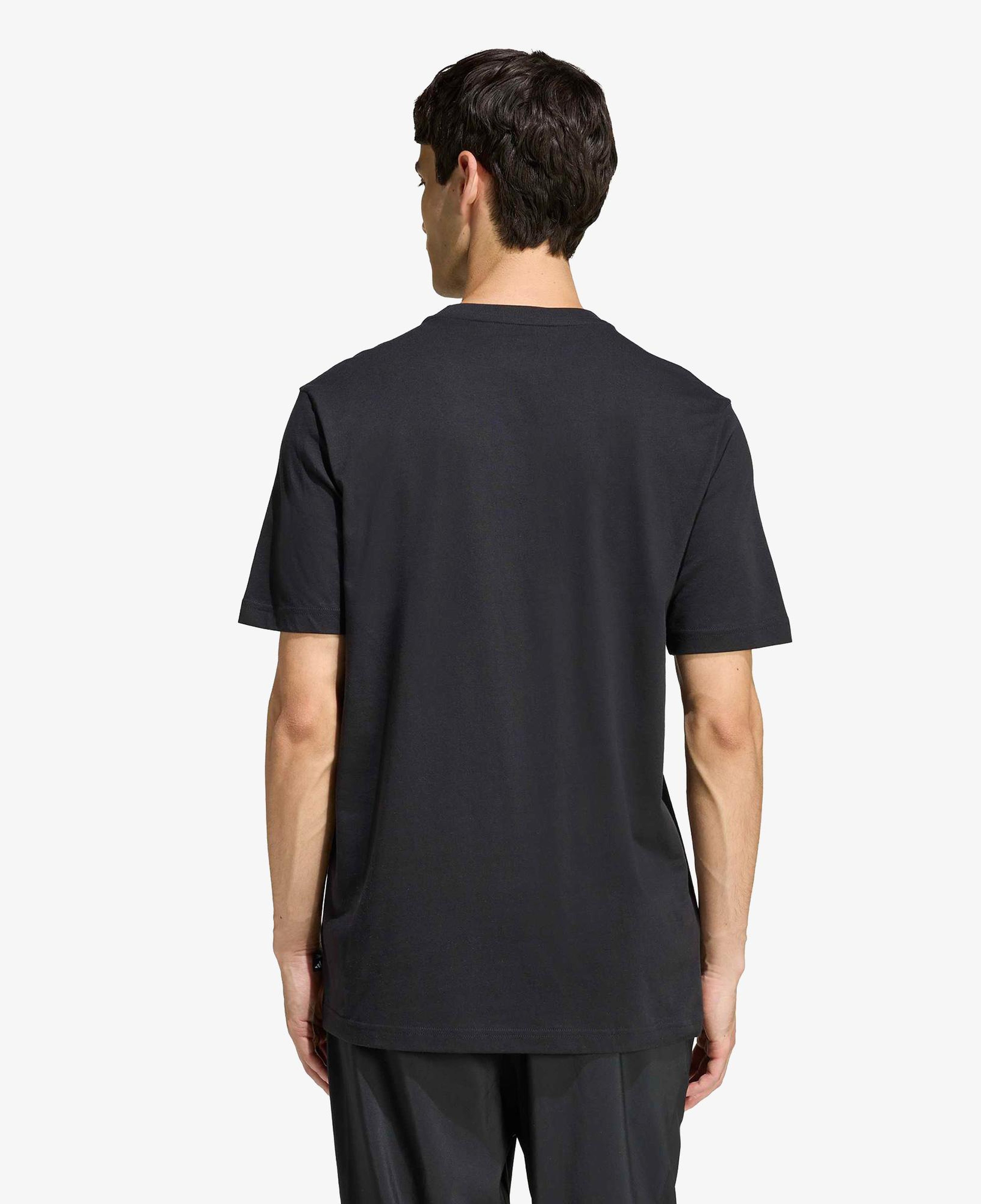 adidas Popcorn Erkek Siyah T-Shirt