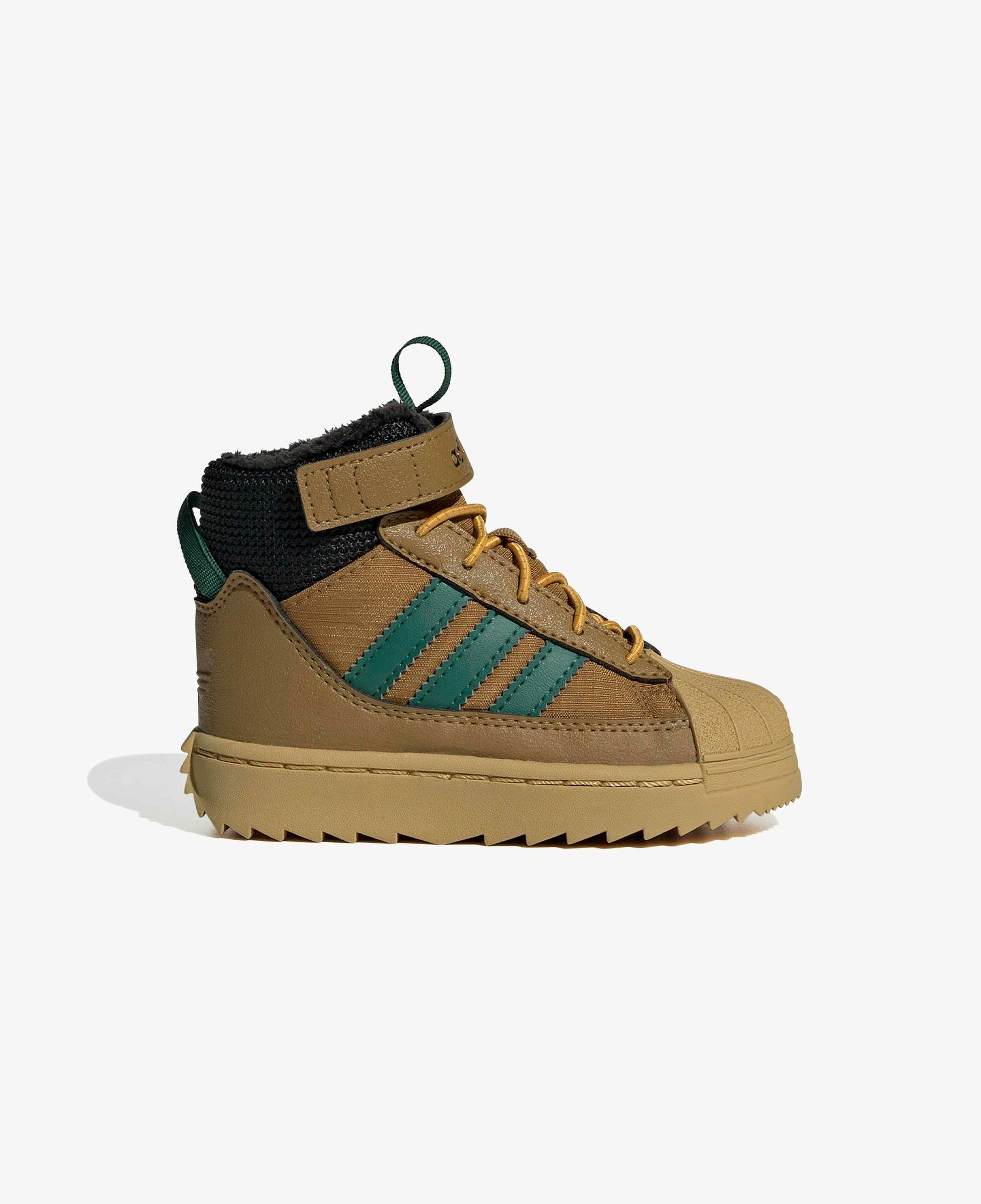 adidas Superstar Winter Trek Bebek Kahverengi Ayakkabı