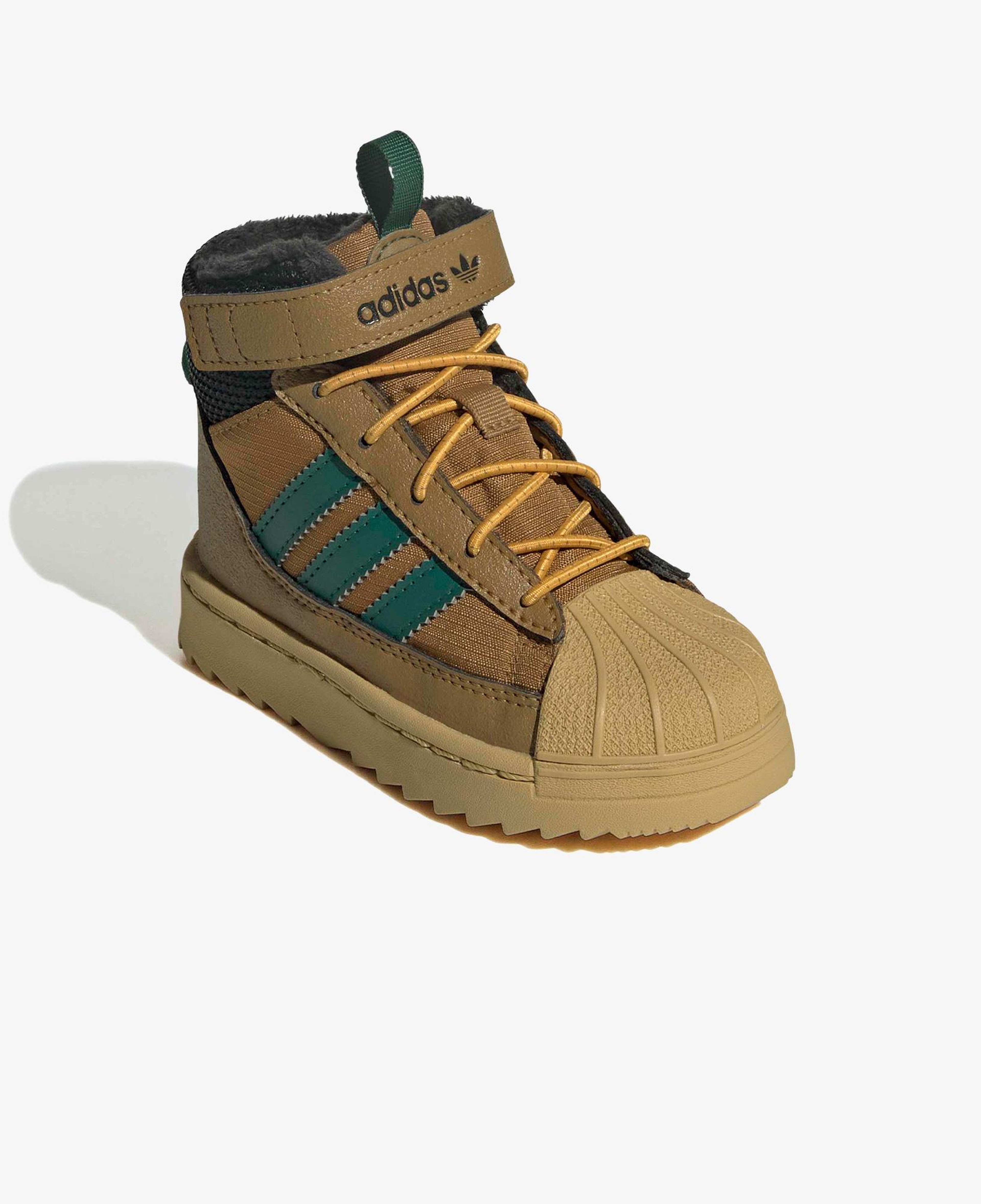 adidas Superstar Winter Trek Bebek Kahverengi Ayakkabı