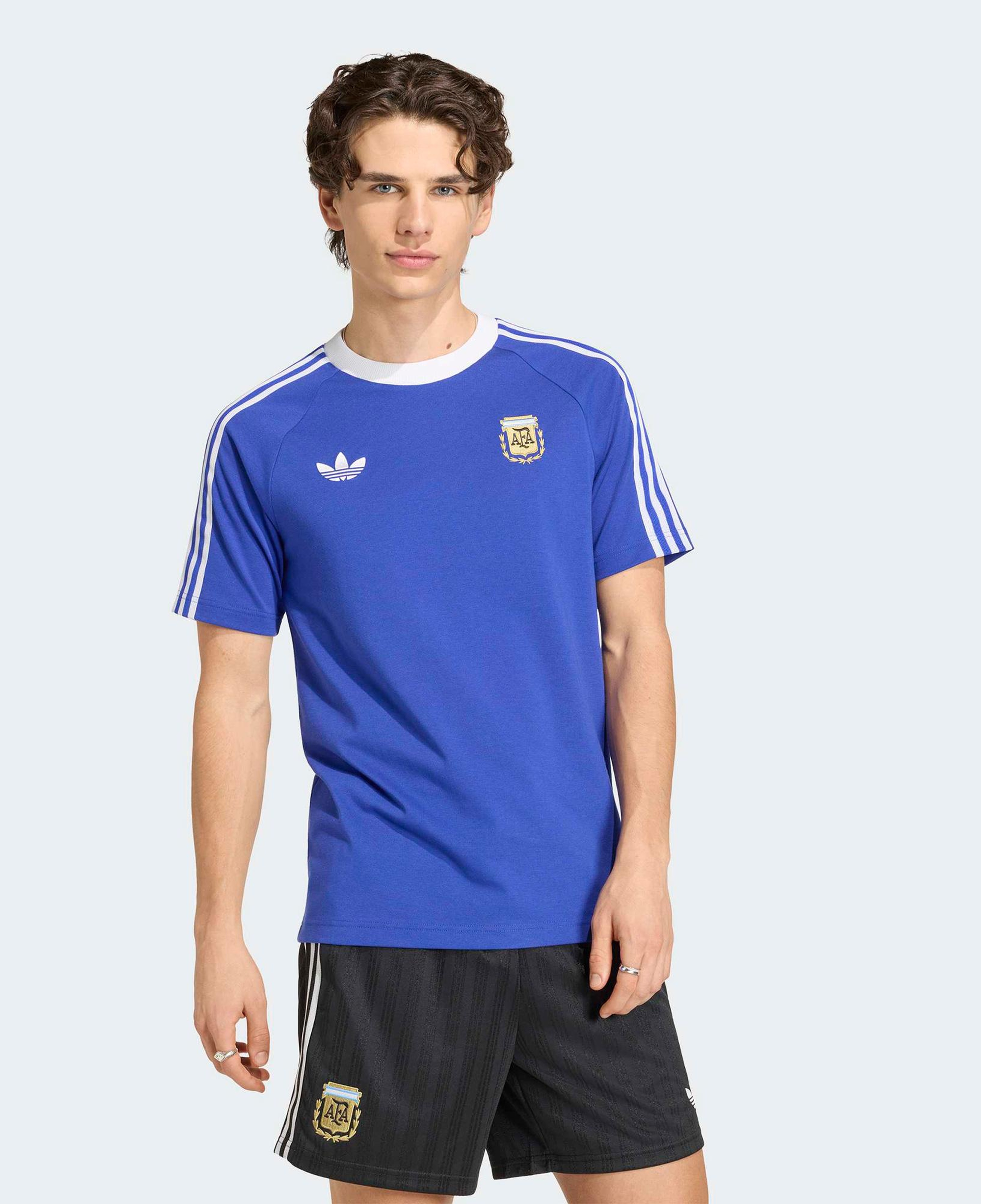 adidas Arjantin Milli Takım Erkek Mavi T-Shirt