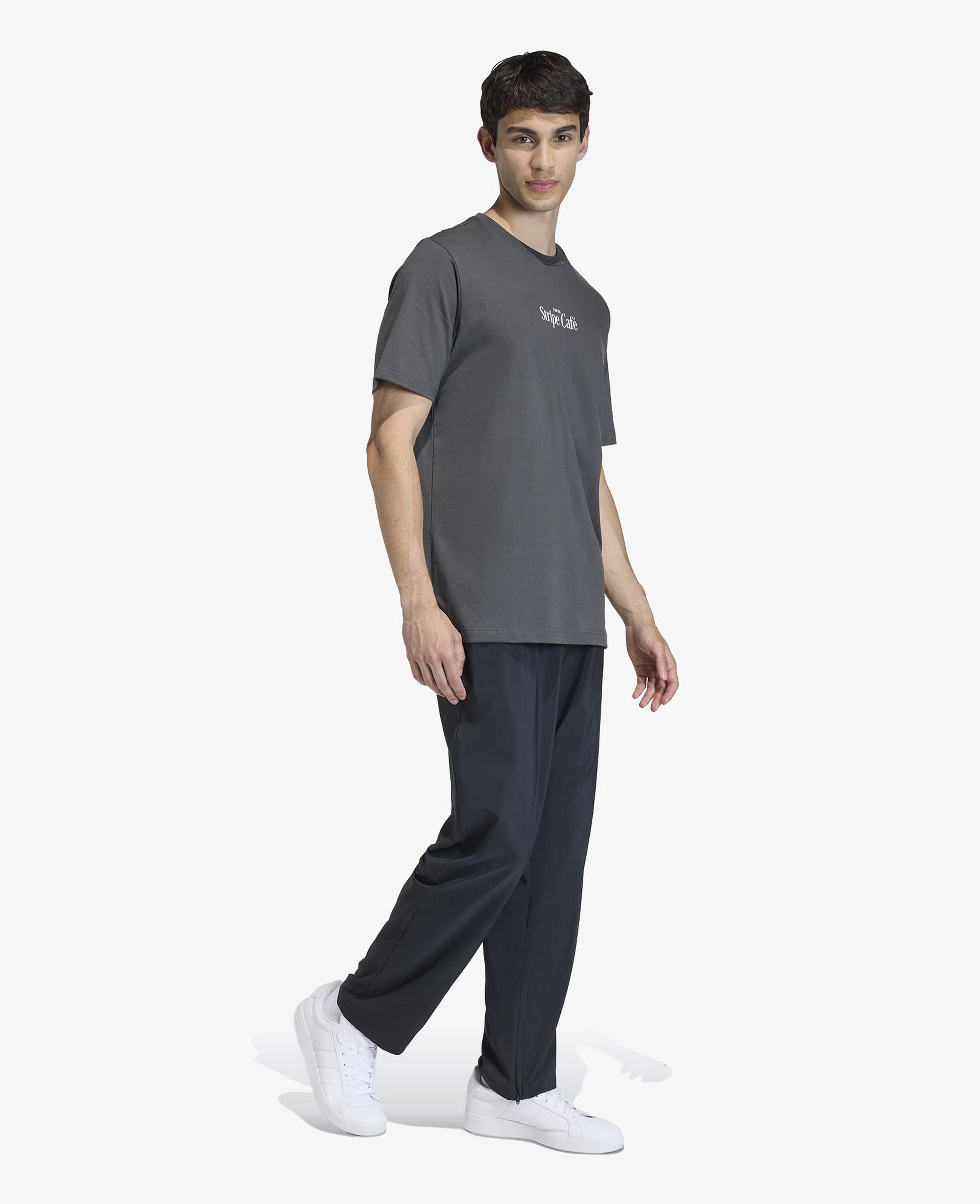 adidas Donut Box Erkek Gri T-Shirt