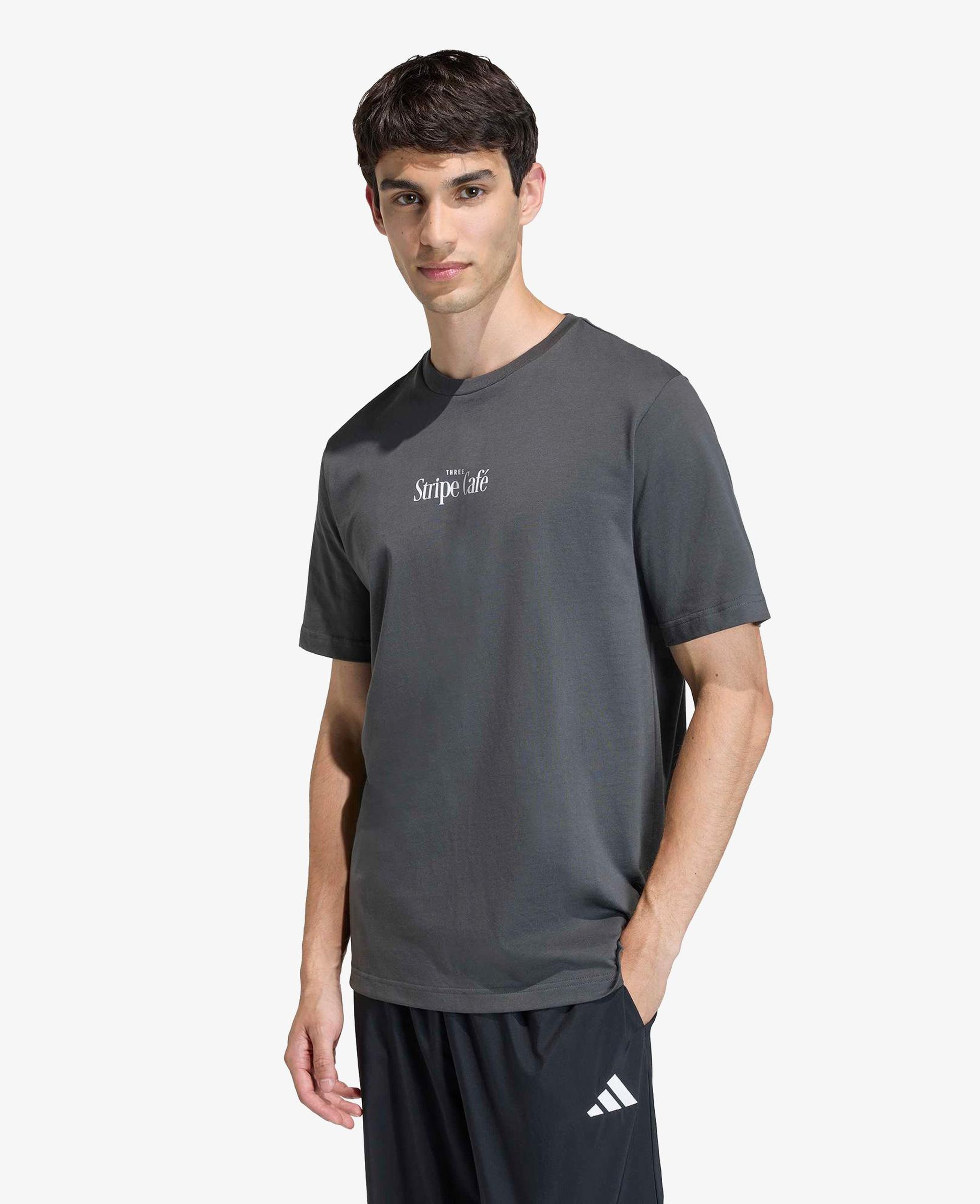 adidas Donut Box Erkek Gri T-Shirt