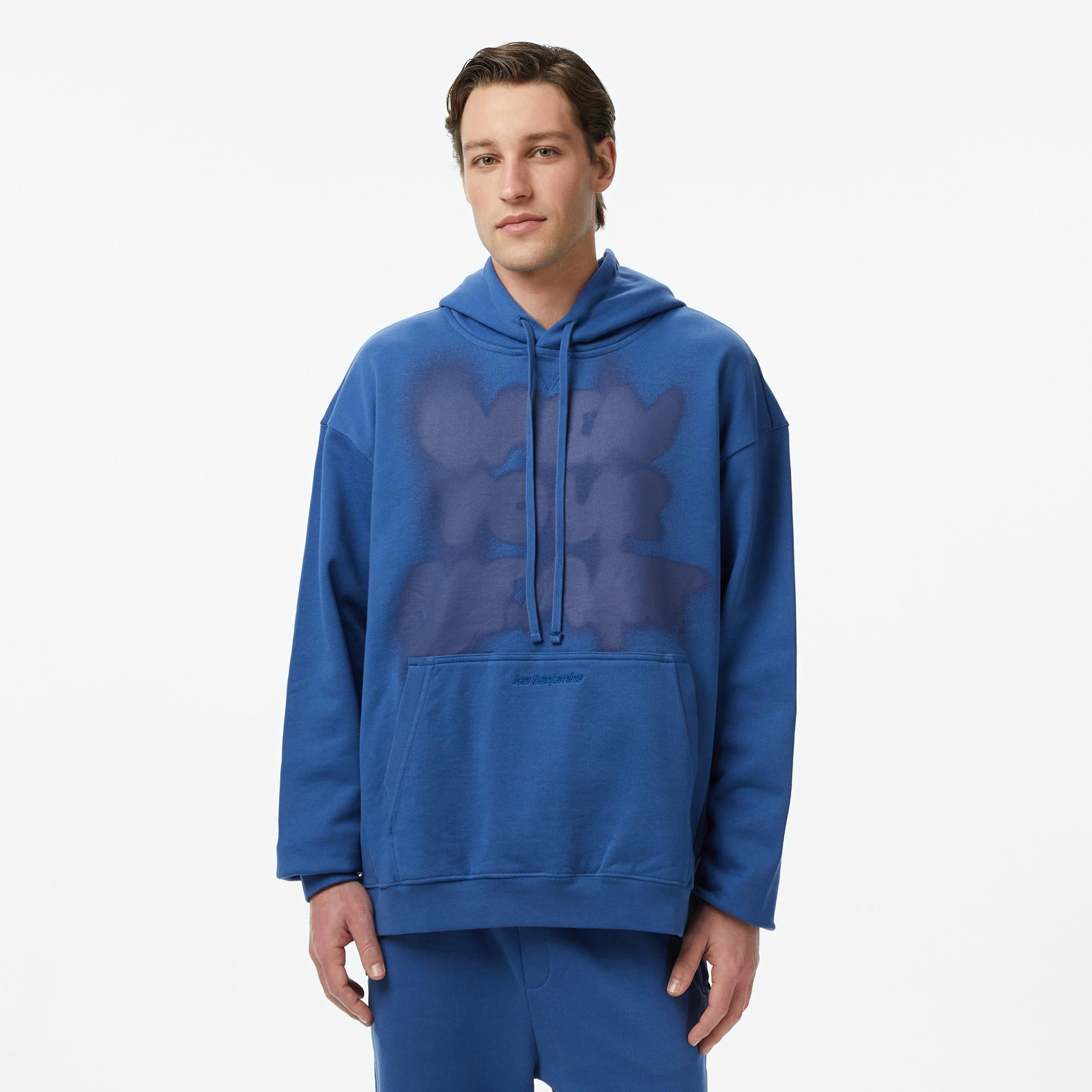 Les Benjamins Essentials 306 Erkek Lacivert Sweatshirt