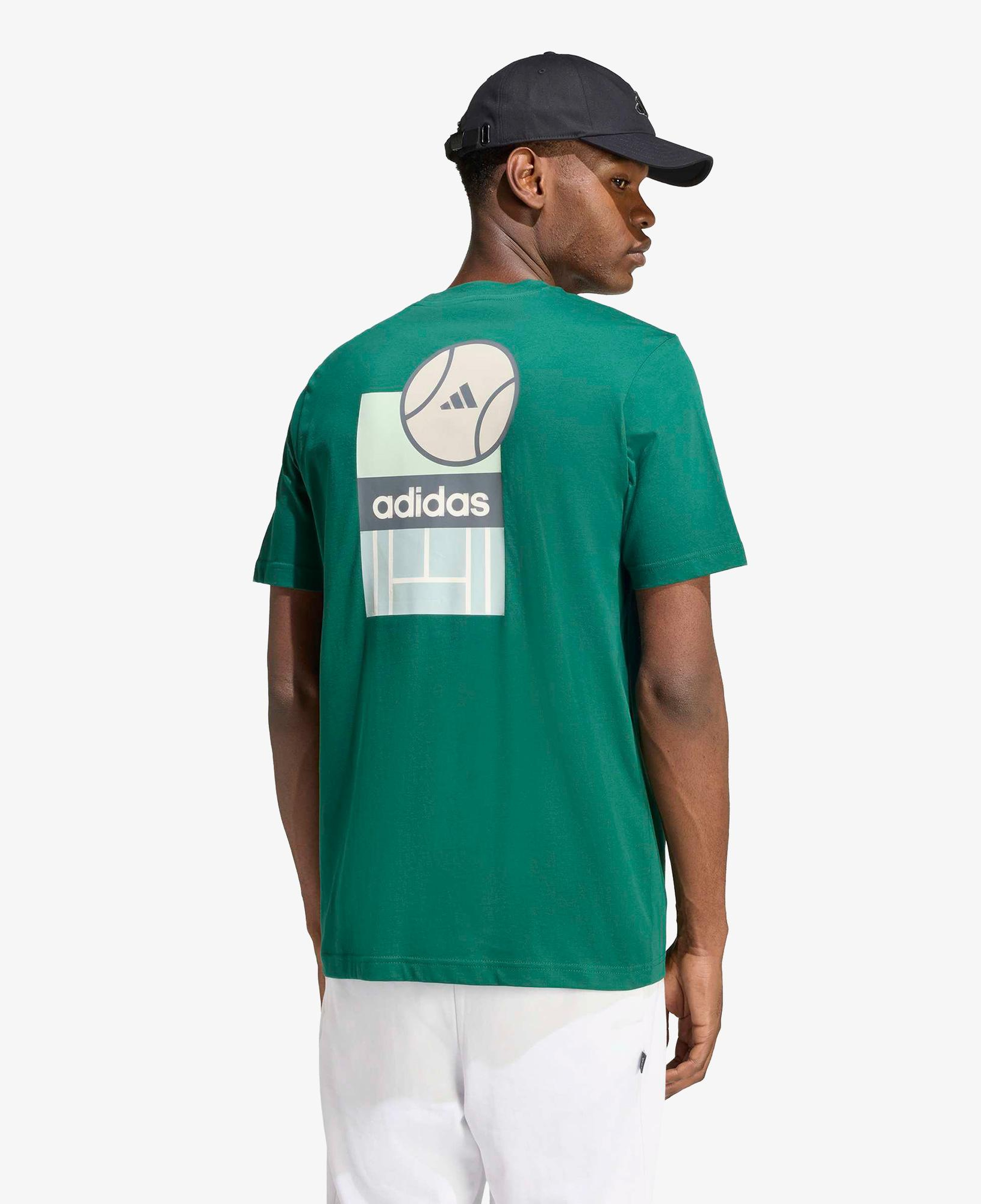 adidas Memories of Sport Poster Erkek Yeşil T-Shirt