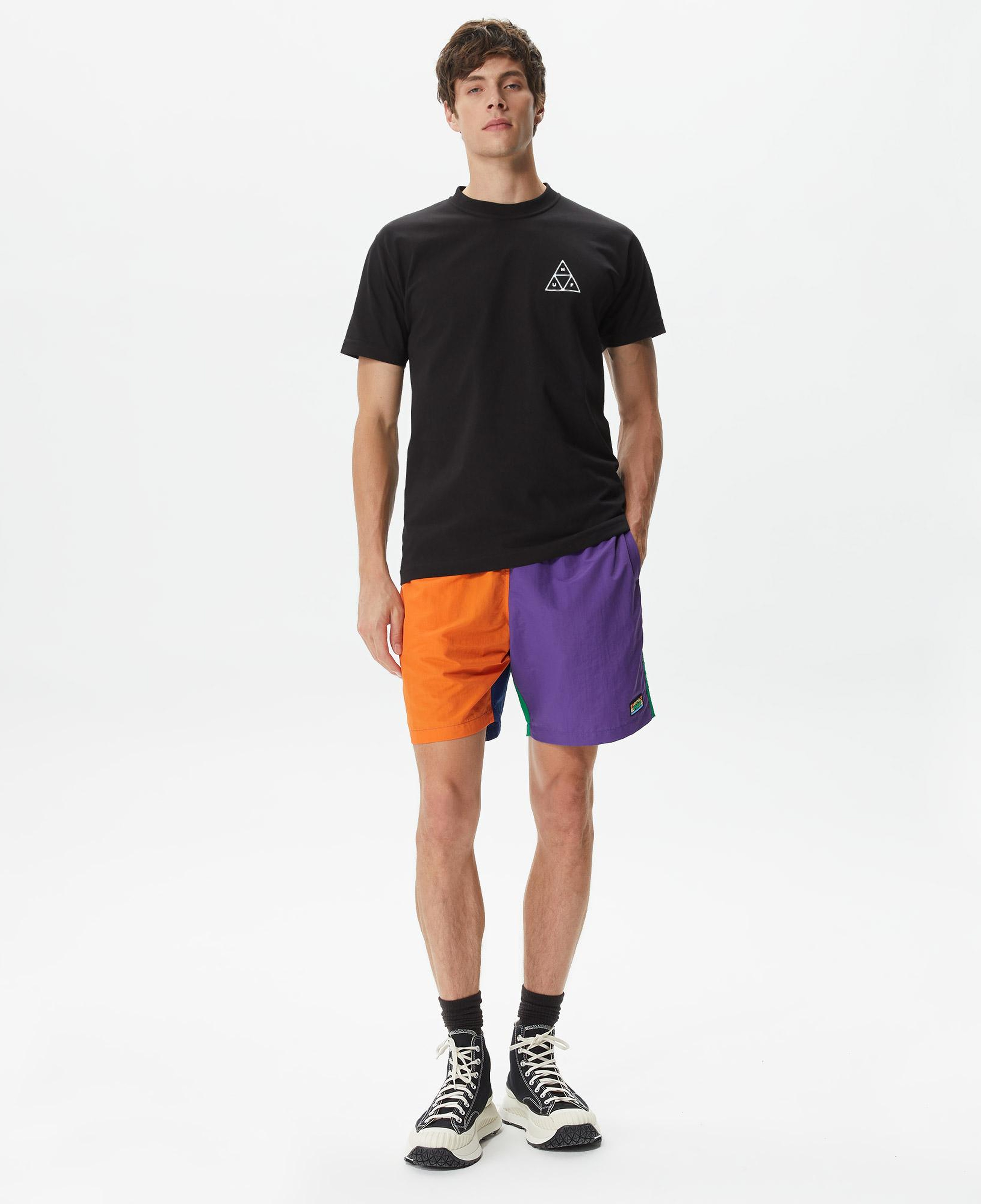 HUF Set Triple Triangle Erkek Siyah Tişört
