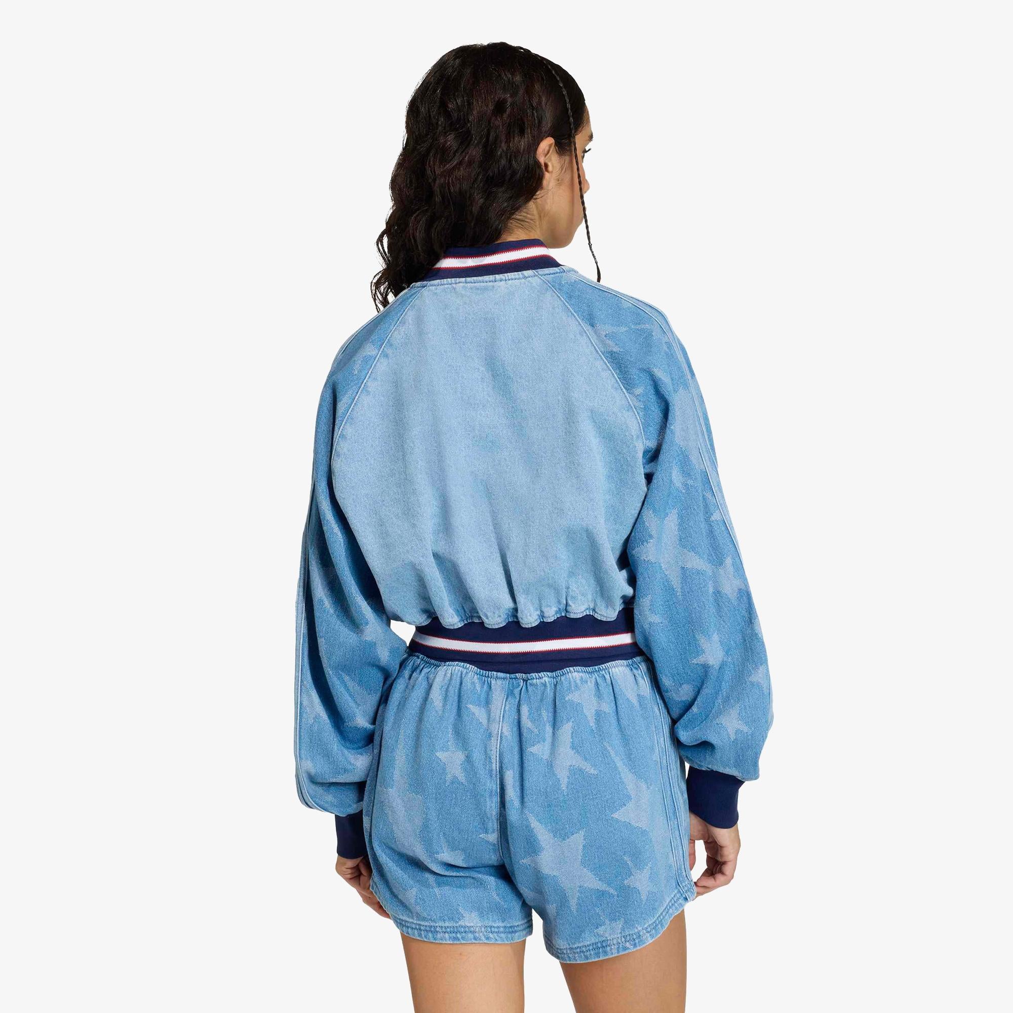 adidas Varsity Kadın Mavi Ceket