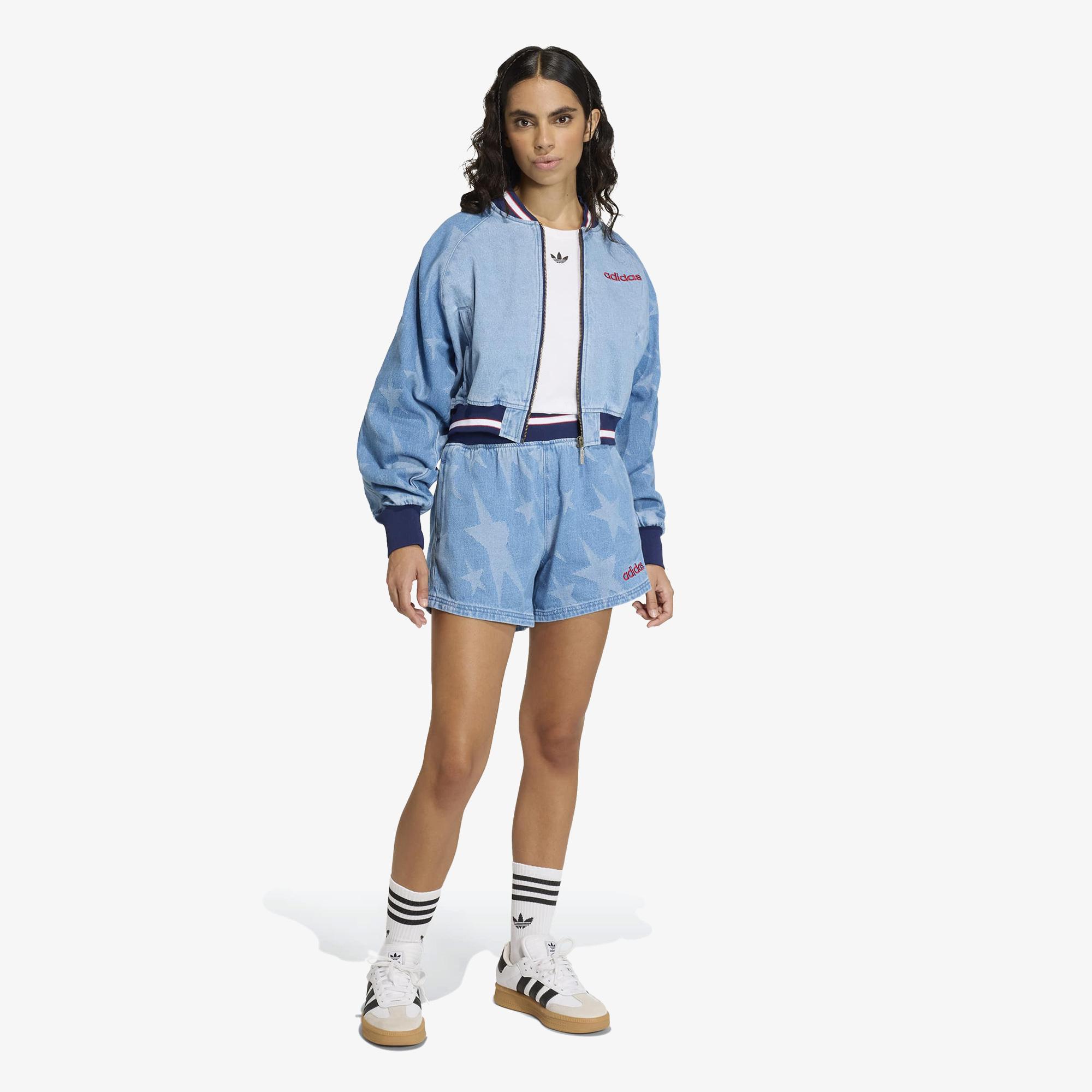 adidas Varsity Kadın Mavi Ceket