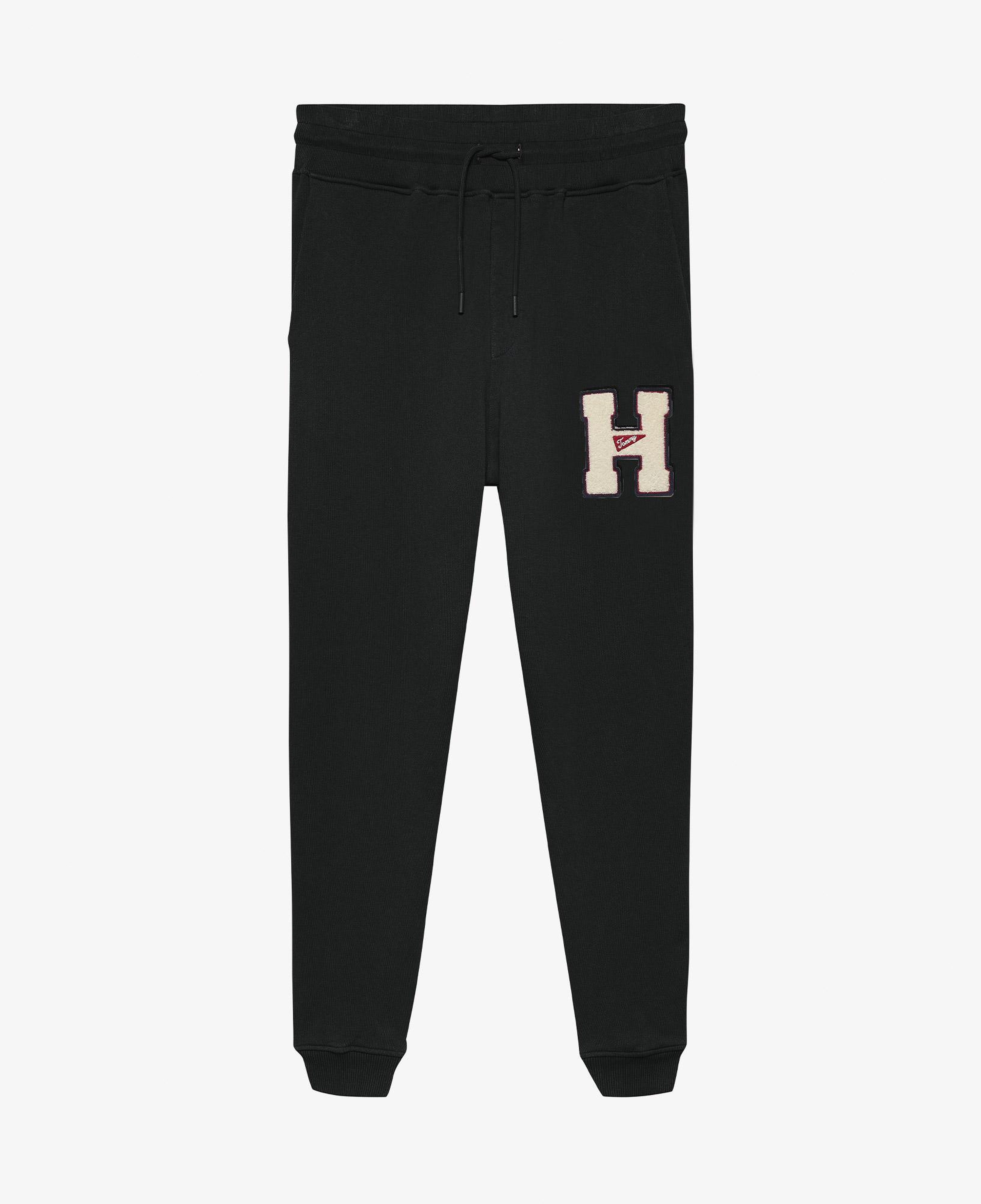 Tommy Hilfiger Tjm Towel Patch Terry Erkek Siyah Eşofman Altı