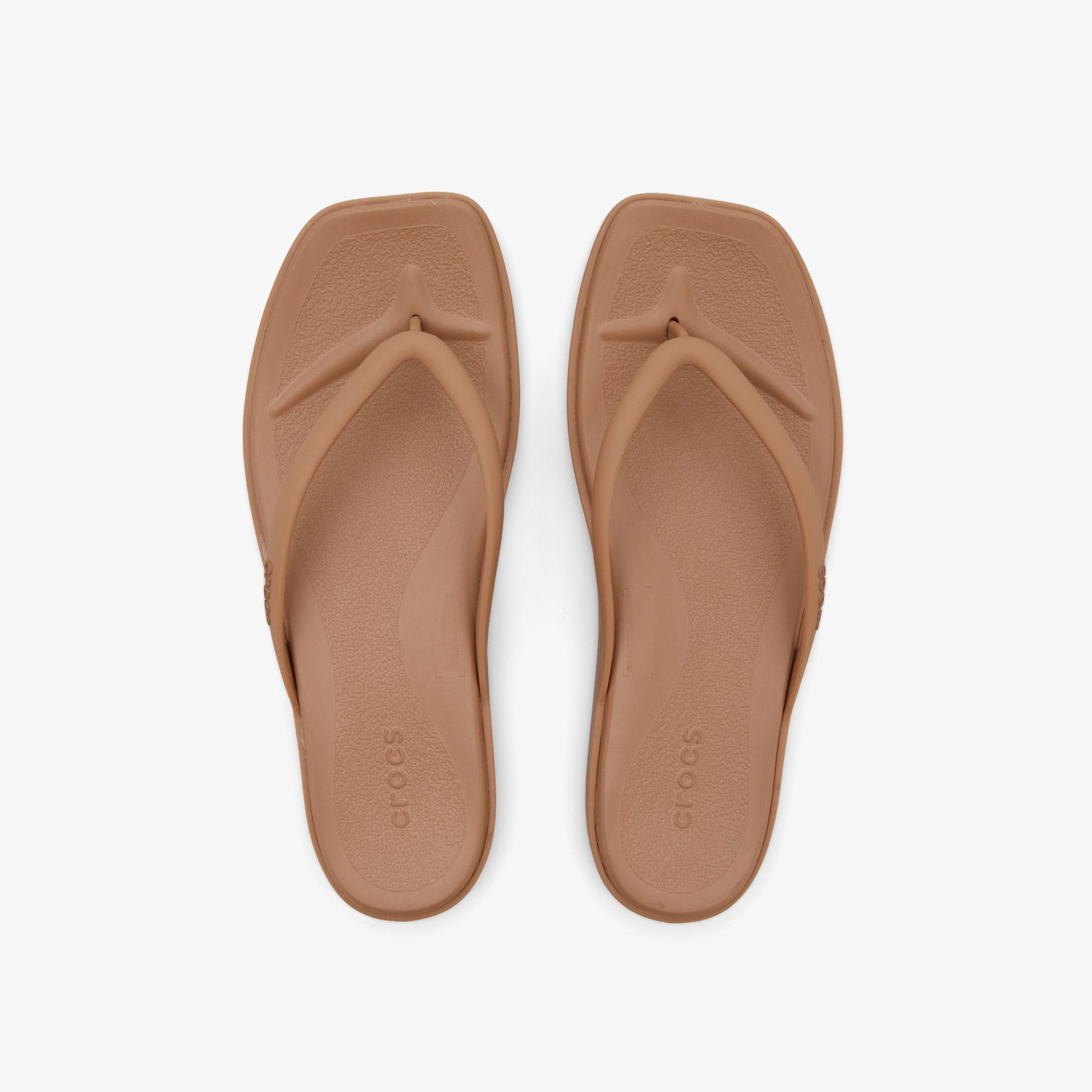 Crocs Miami Flip Kadın Kahverengi Terlik