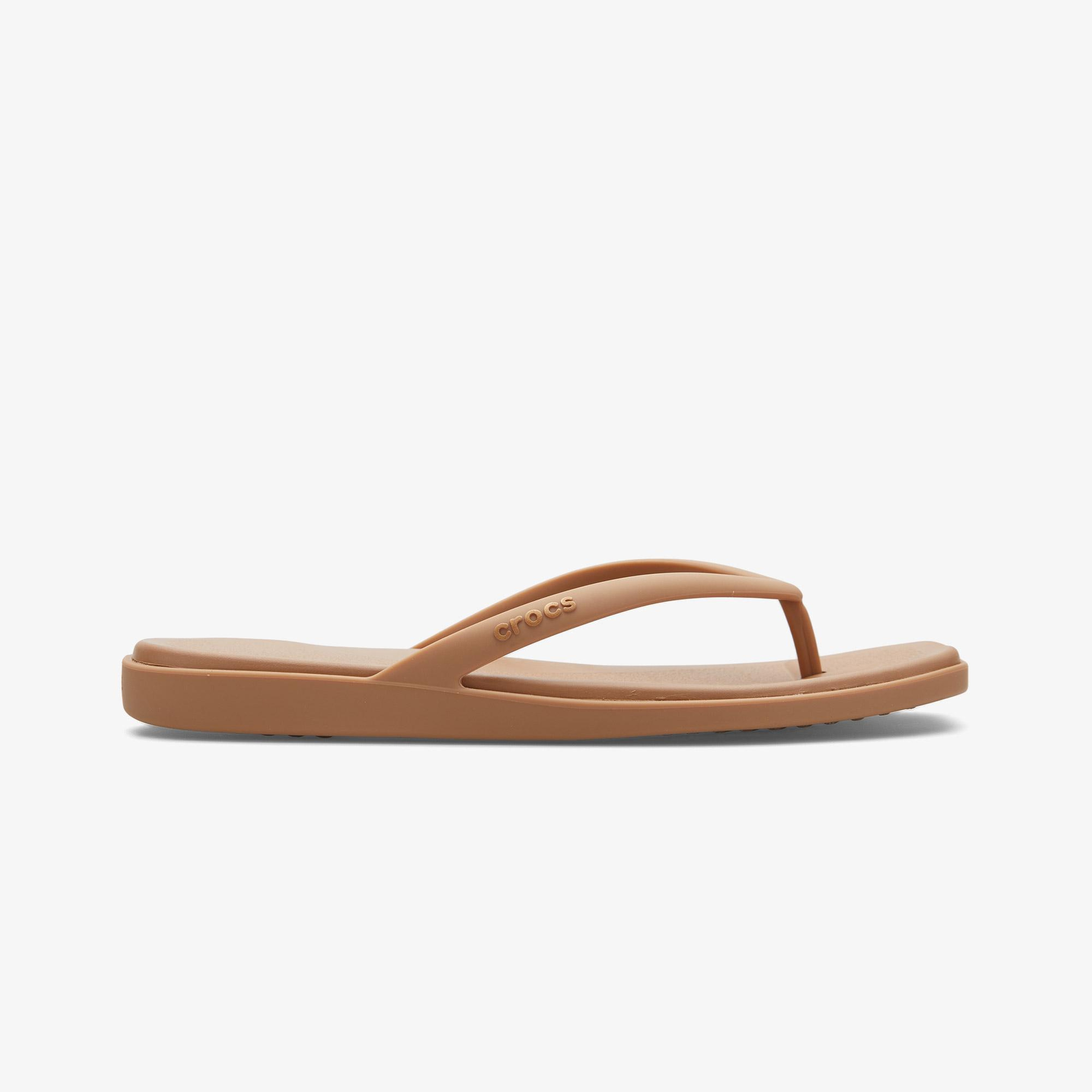 Crocs Miami Flip Kadın Kahverengi Terlik