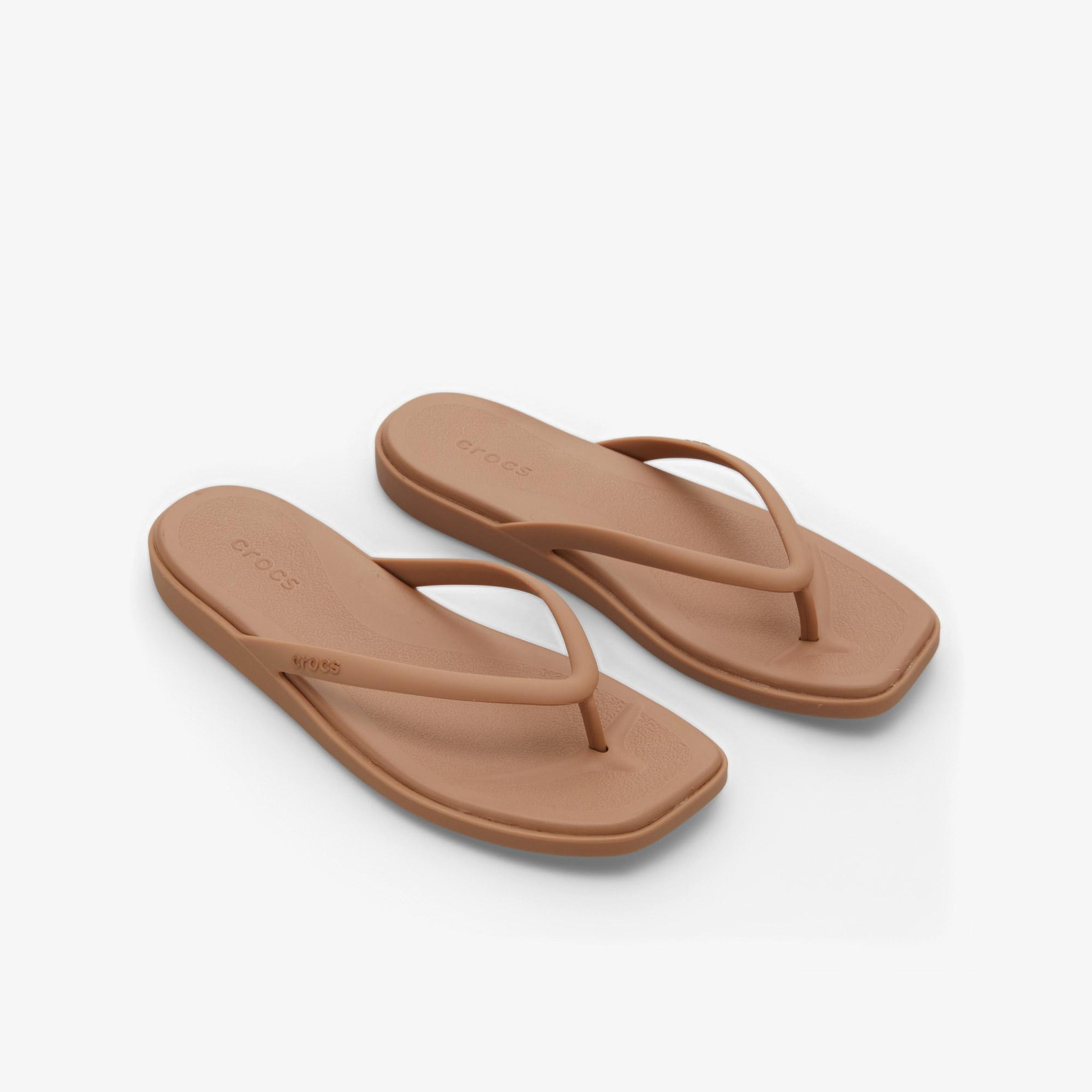 Crocs Miami Flip Kadın Kahverengi Terlik