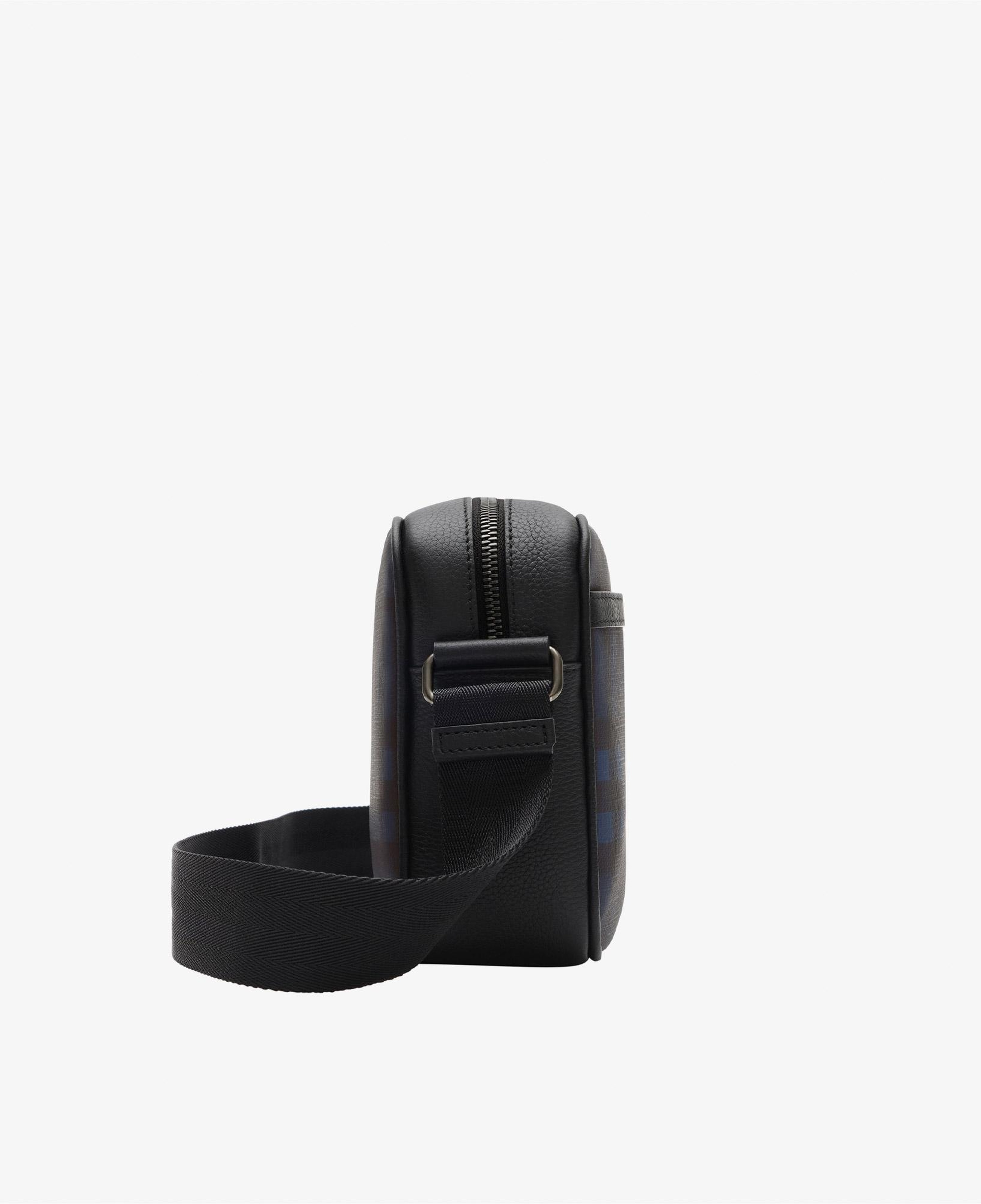 Burberry Flat Crossbody Bin Erkek Lacivert Omuz Çantası