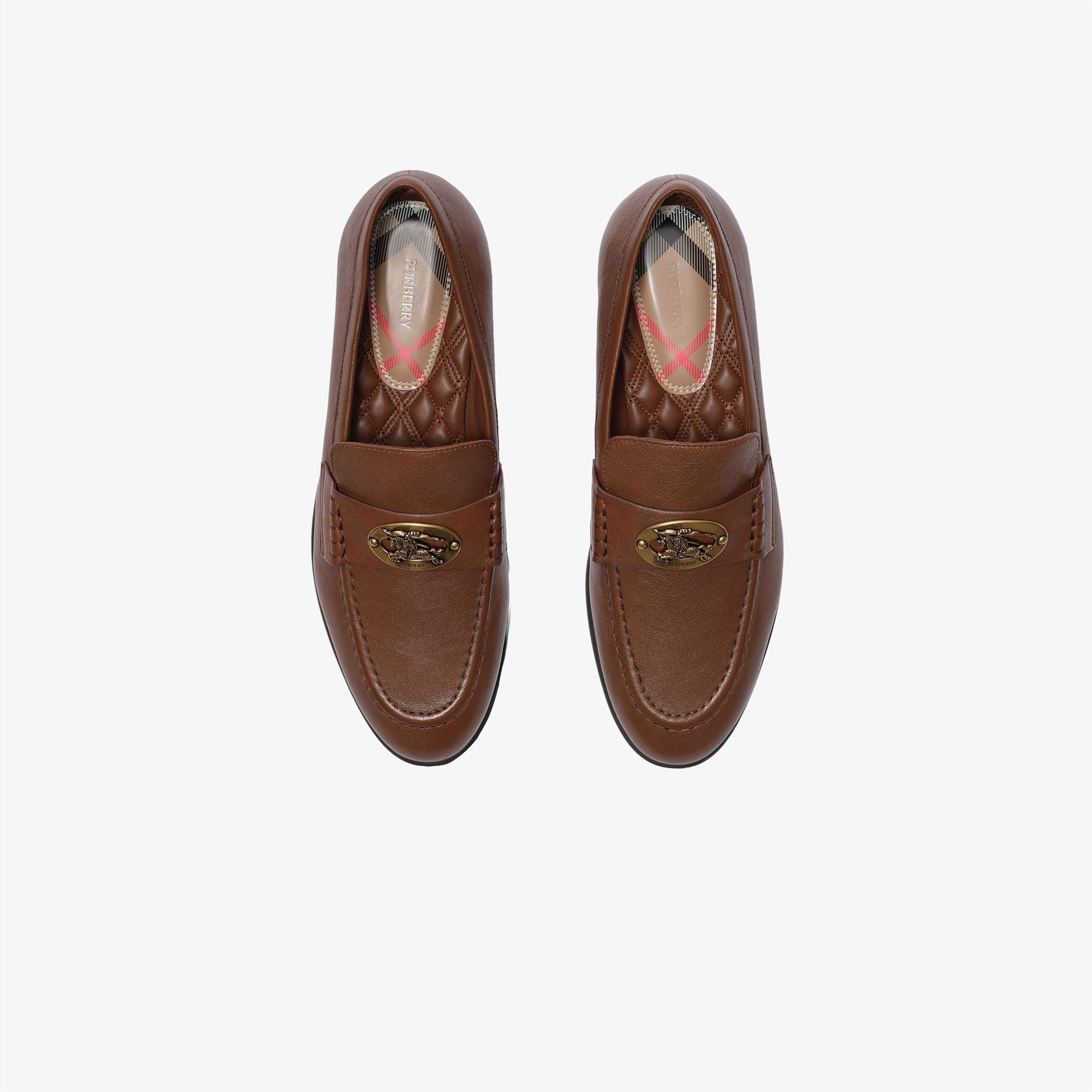 Burberry Opal Loafer Kadın Kahverengi Loafer