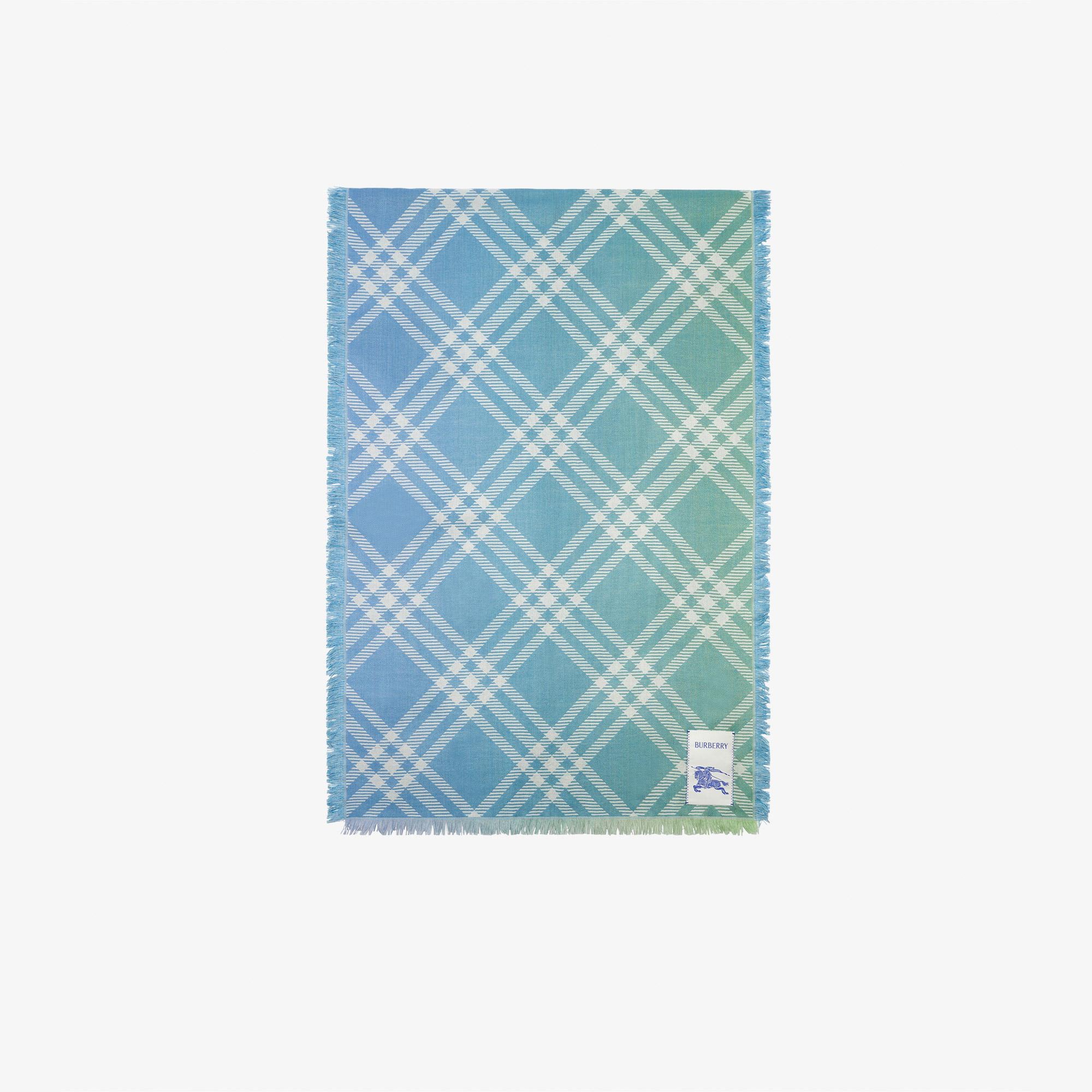 Burberry Gradient Mersilk Kadın Yeşil Eşarp