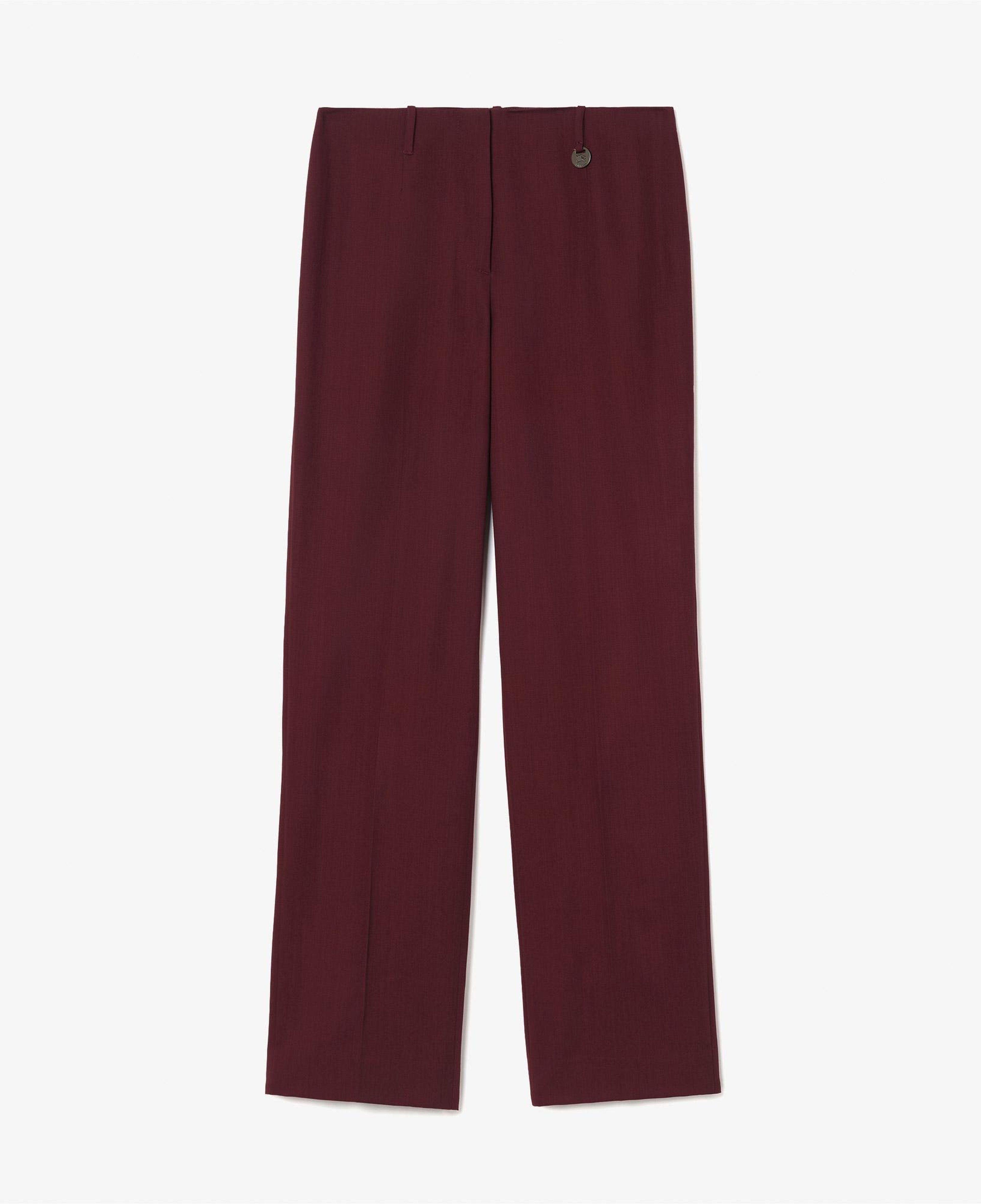 Burberry Wallis Kadın Bordo Pantolon