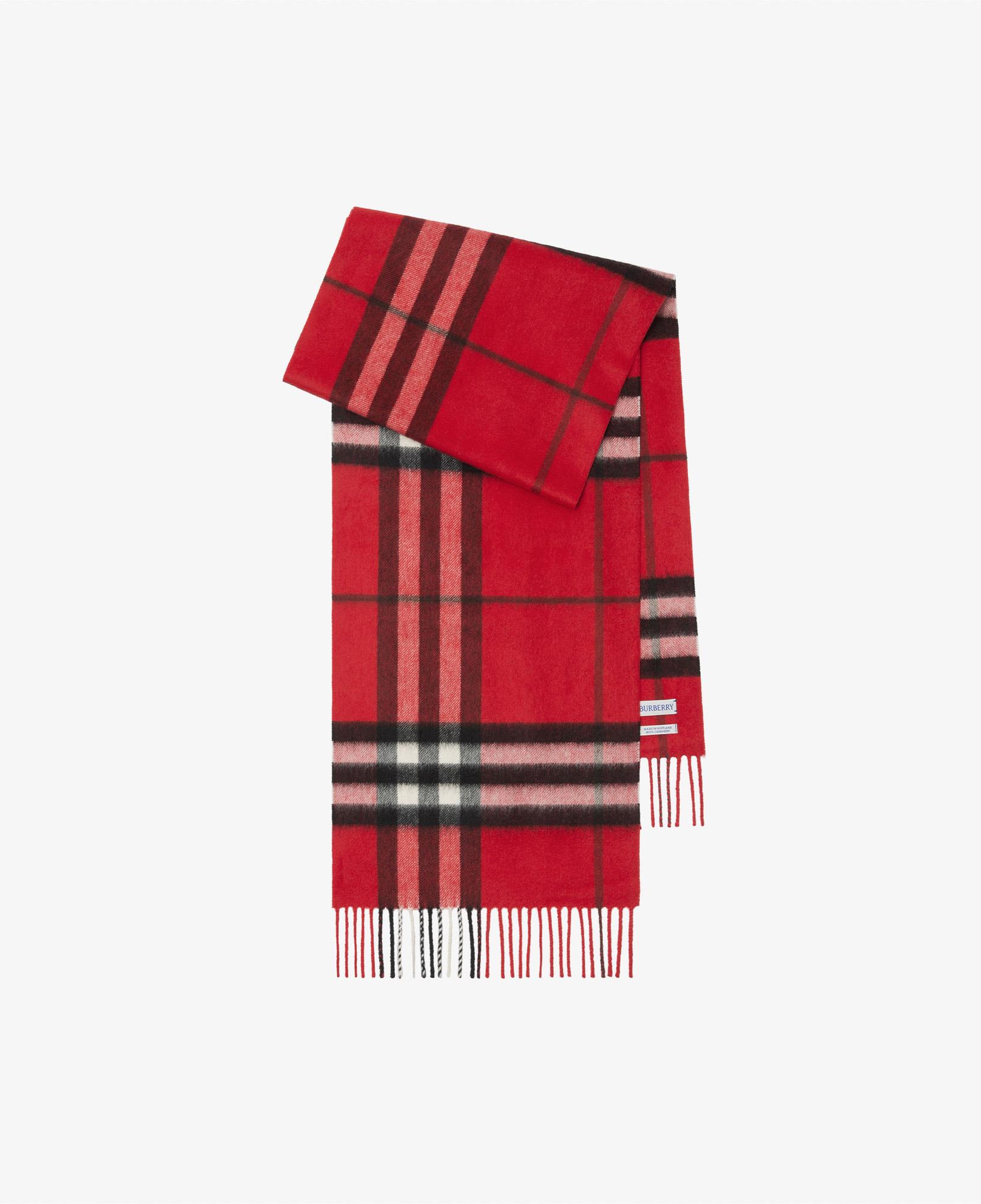 Burberry Giant Check Kadın Kırmızı Atkı